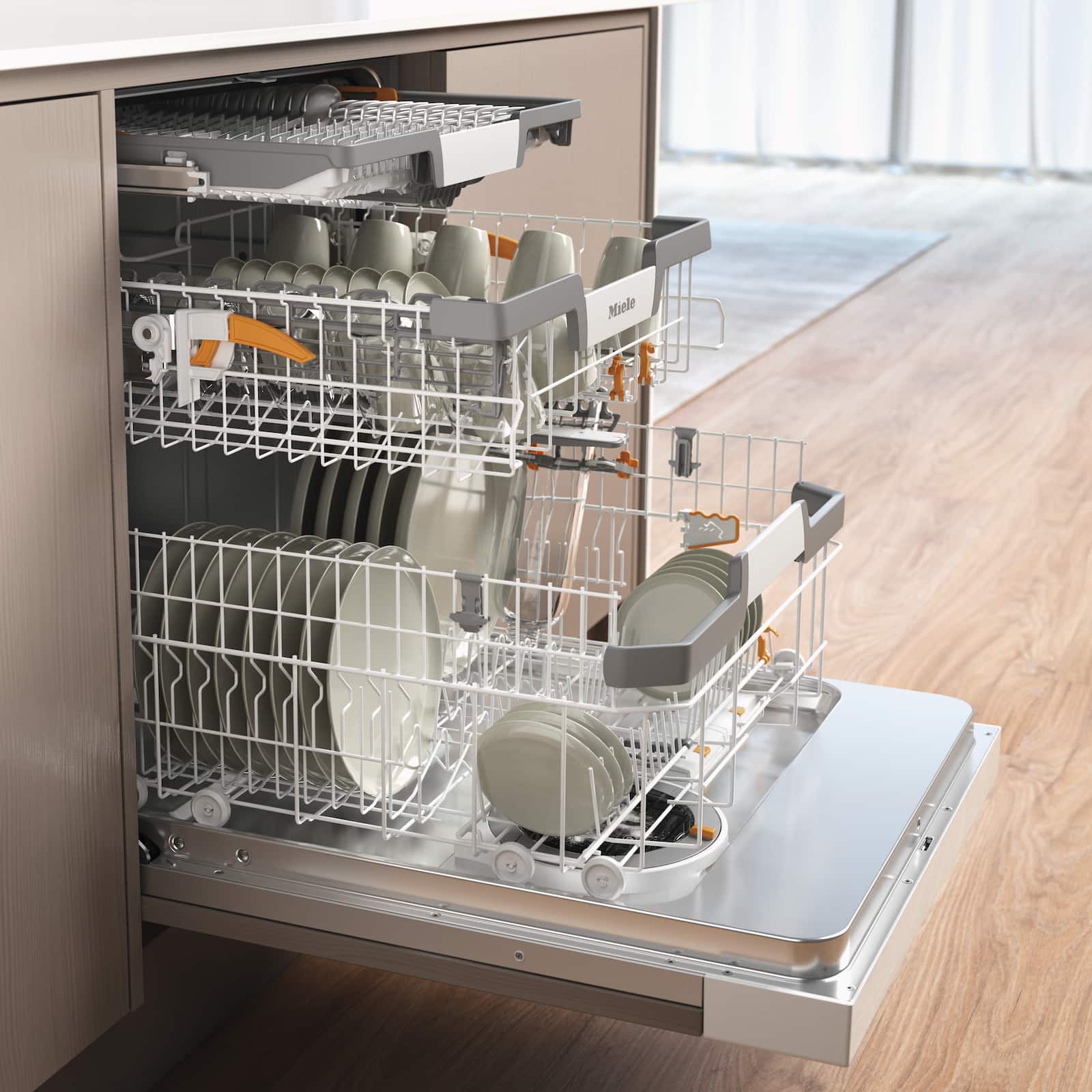 Lave-vaisselle - G 7130 SCi AutoDos Blanc laqué - 3