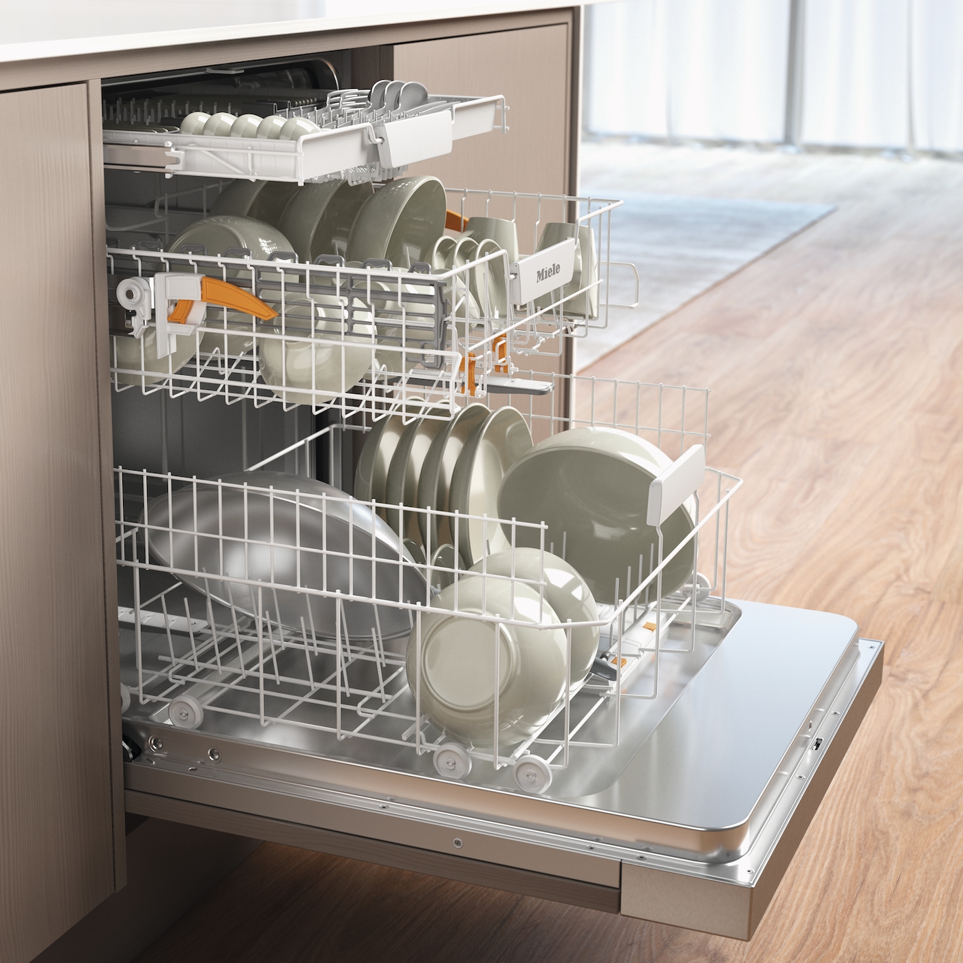 G 5000 SCi CLST Active Integrated dishwasher product photo Laydowns Detail View ZOOM