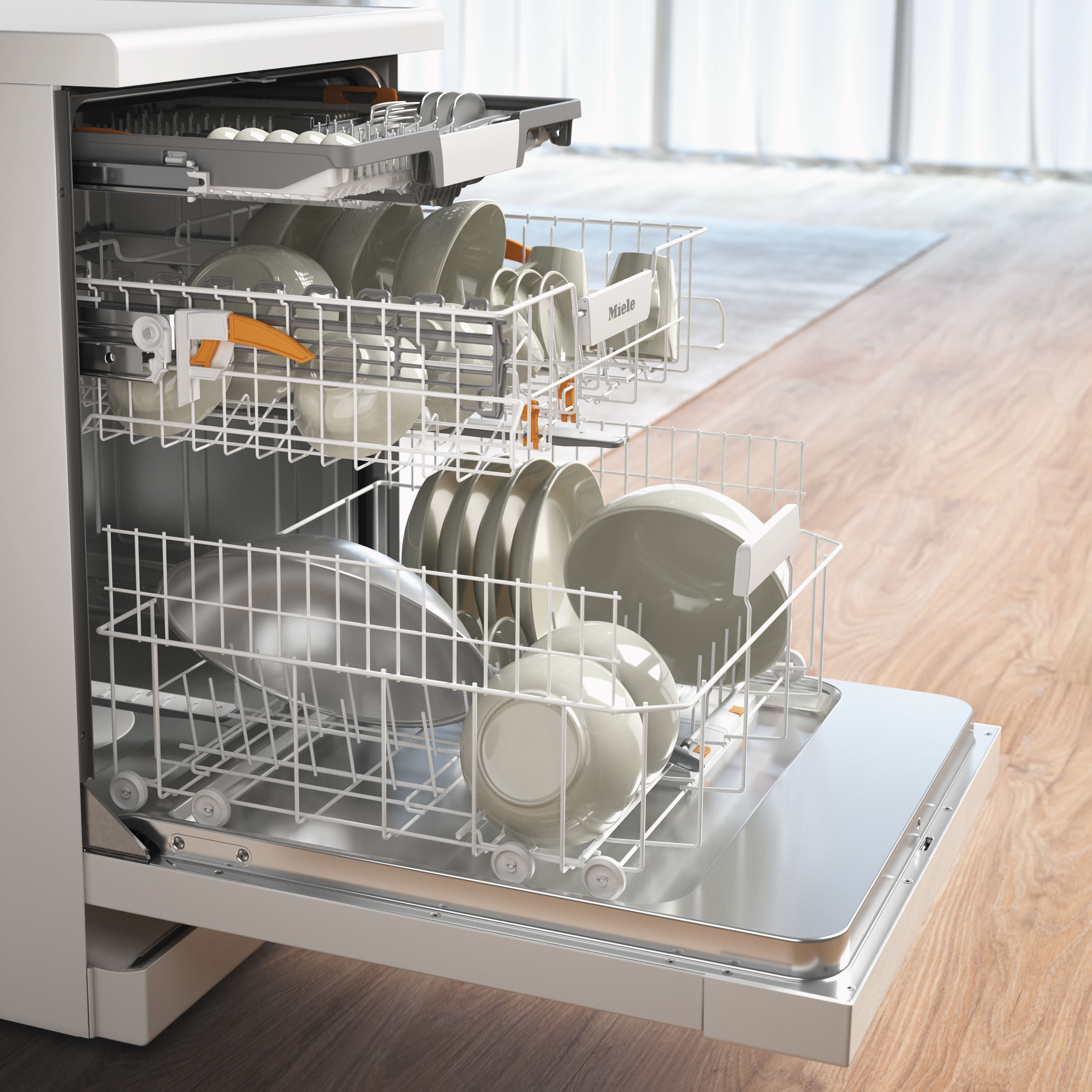 Miele - G 5314 C SC Active Plus 브릴리언트 화이트 – 식기세척기 - 3