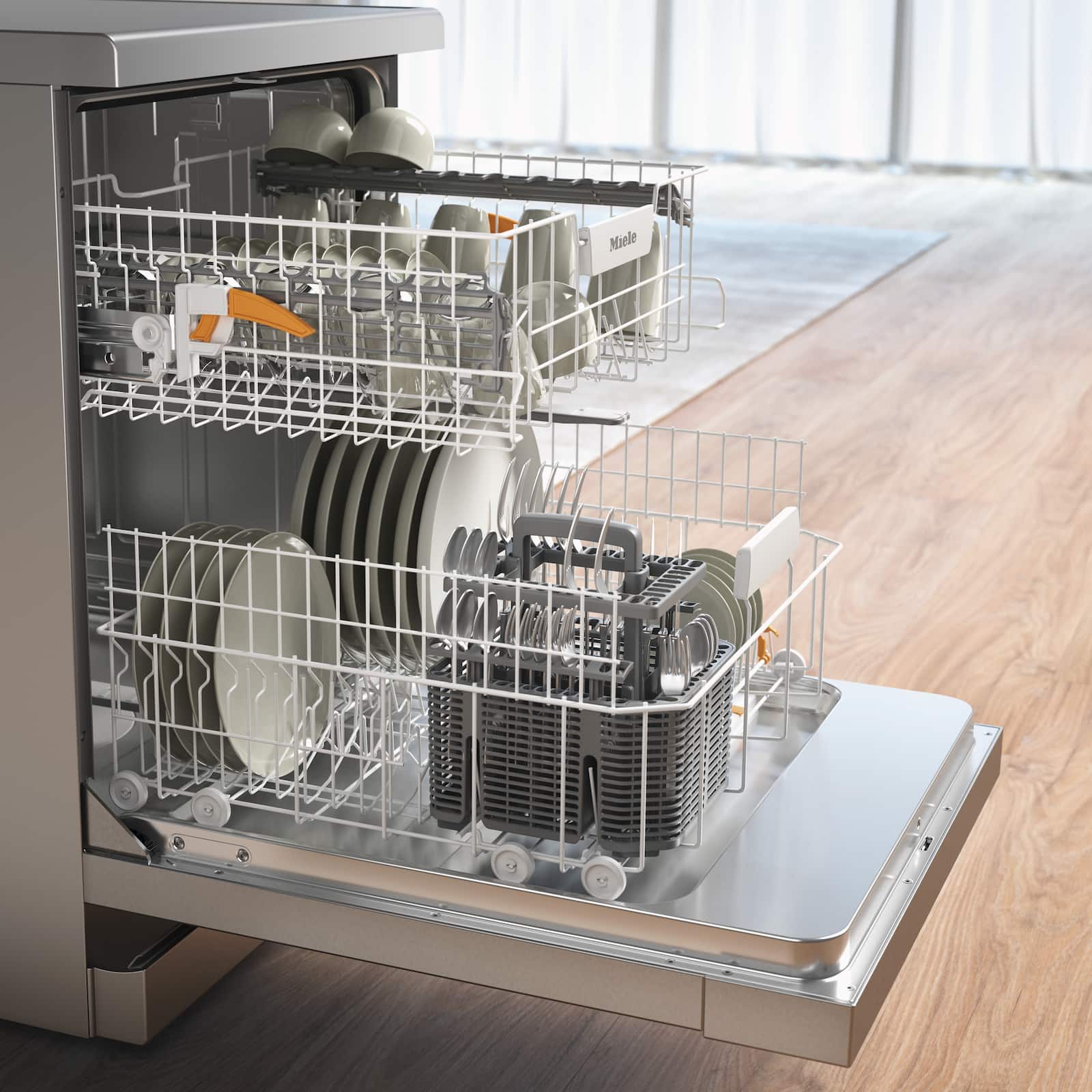 Lave-vaisselle - G 5110 Front Active Façade CleanSteel inox antitrace - 4