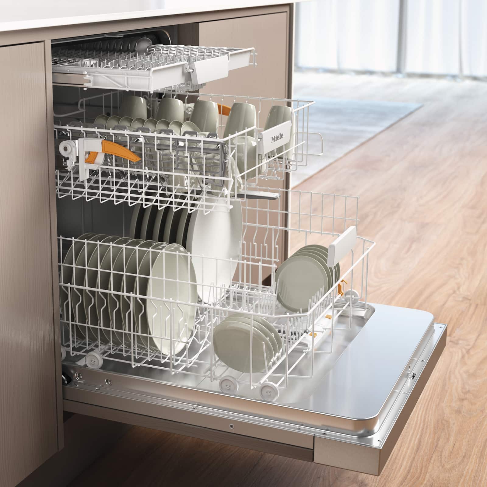 Umývačky riadu - G 5110 SCi Active Nerez CleanSteel - 3