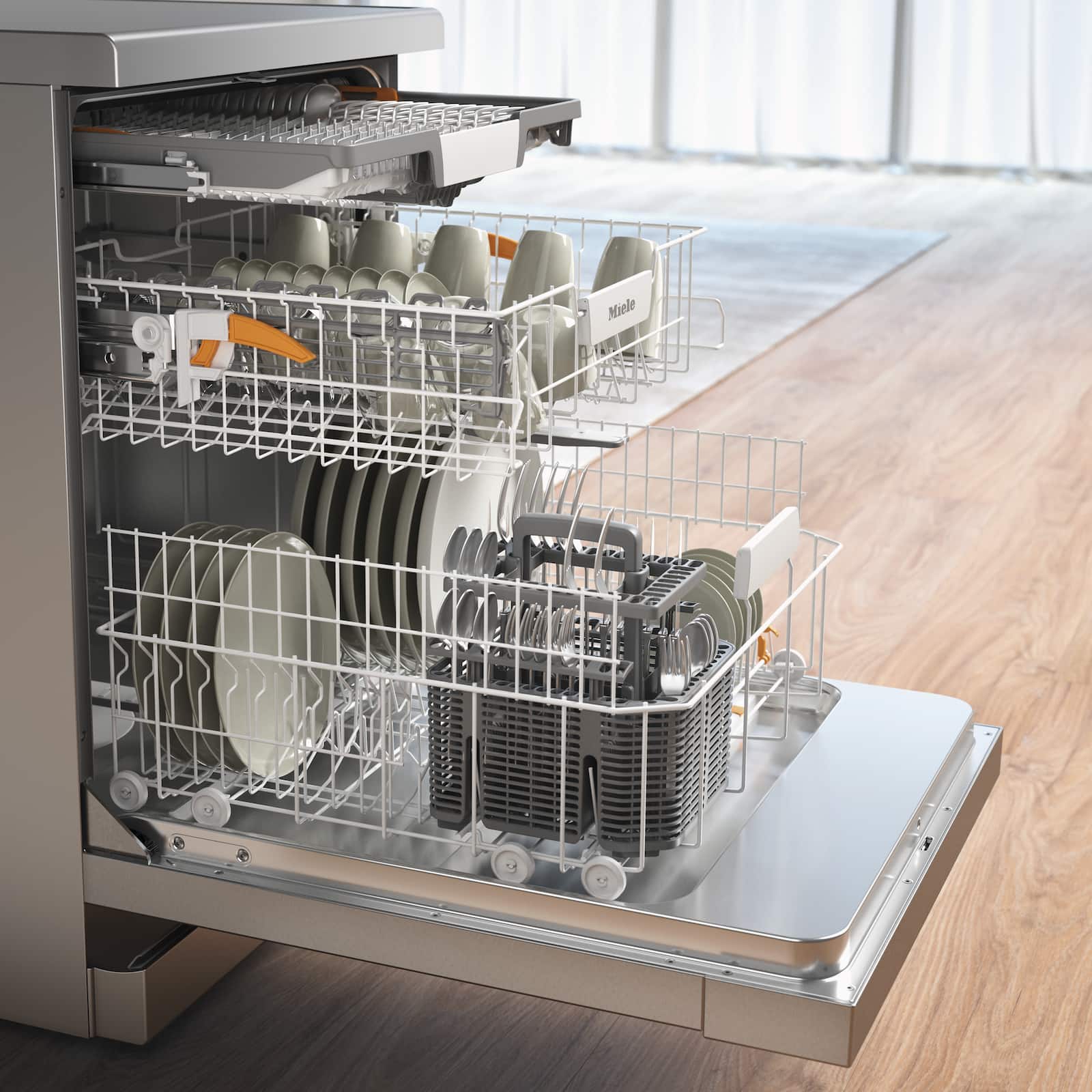 Dishwashers - G 5832 SC Front Active Plus S CleanSteel front - 4