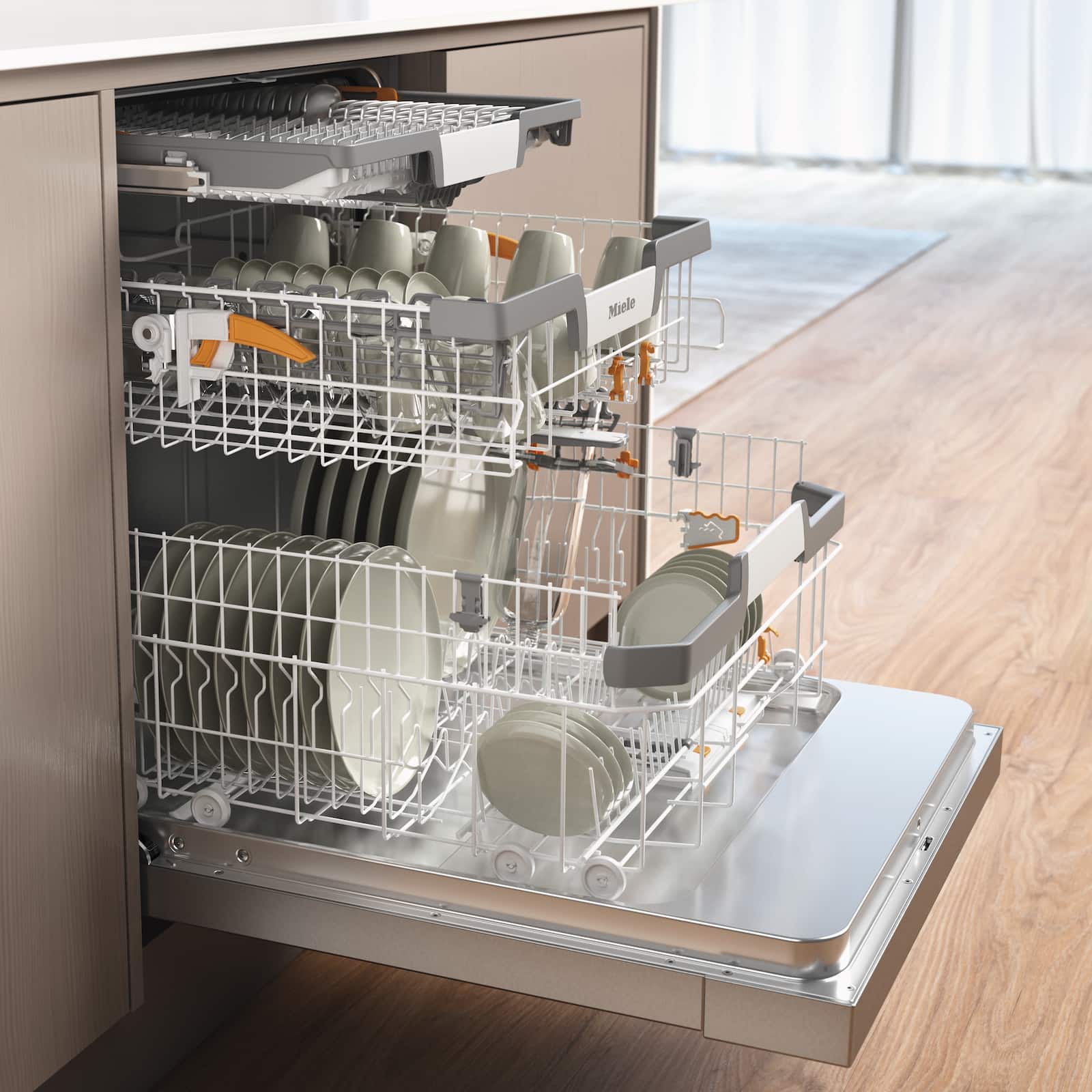Opvaskemaskiner - G 7210 SCU Rustfrit stål CleanSteel - 3