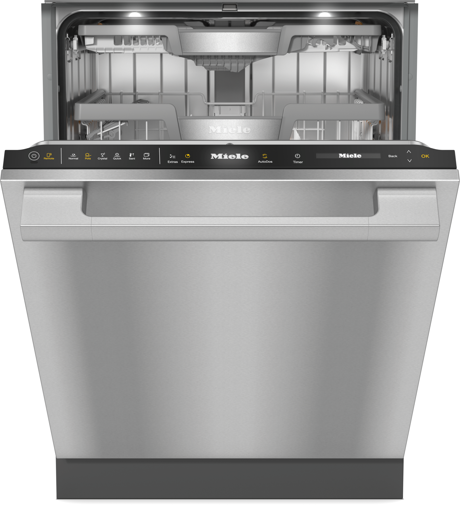Dishwashers - G 7766 SCVi SF AutoDos Obsidian Black - 1