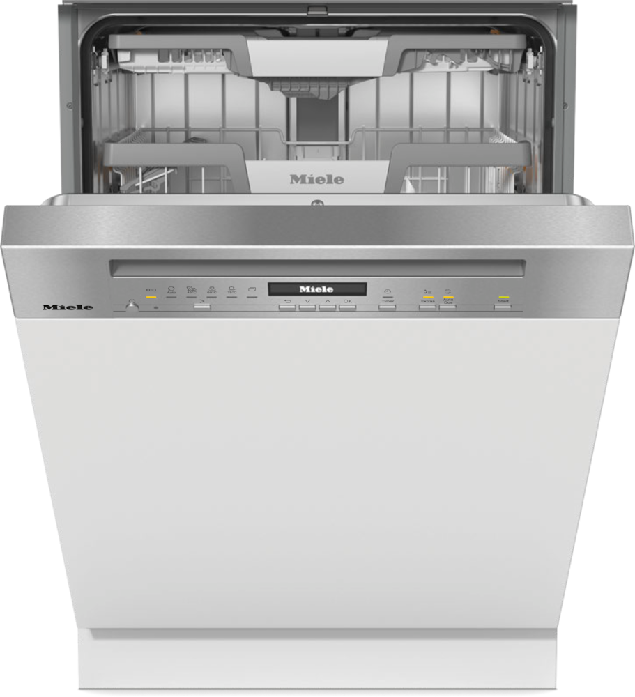 Mașini de spălat vase - G 7135 SCi XXL AutoDos Parte frontală CleanSteel - 1