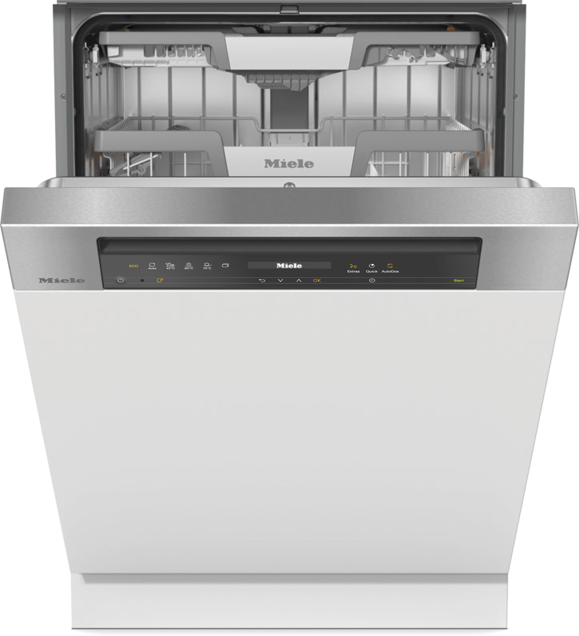 Umývačky riadu - G 7605 SCi XXL AutoDos Nerez CleanSteel - 1