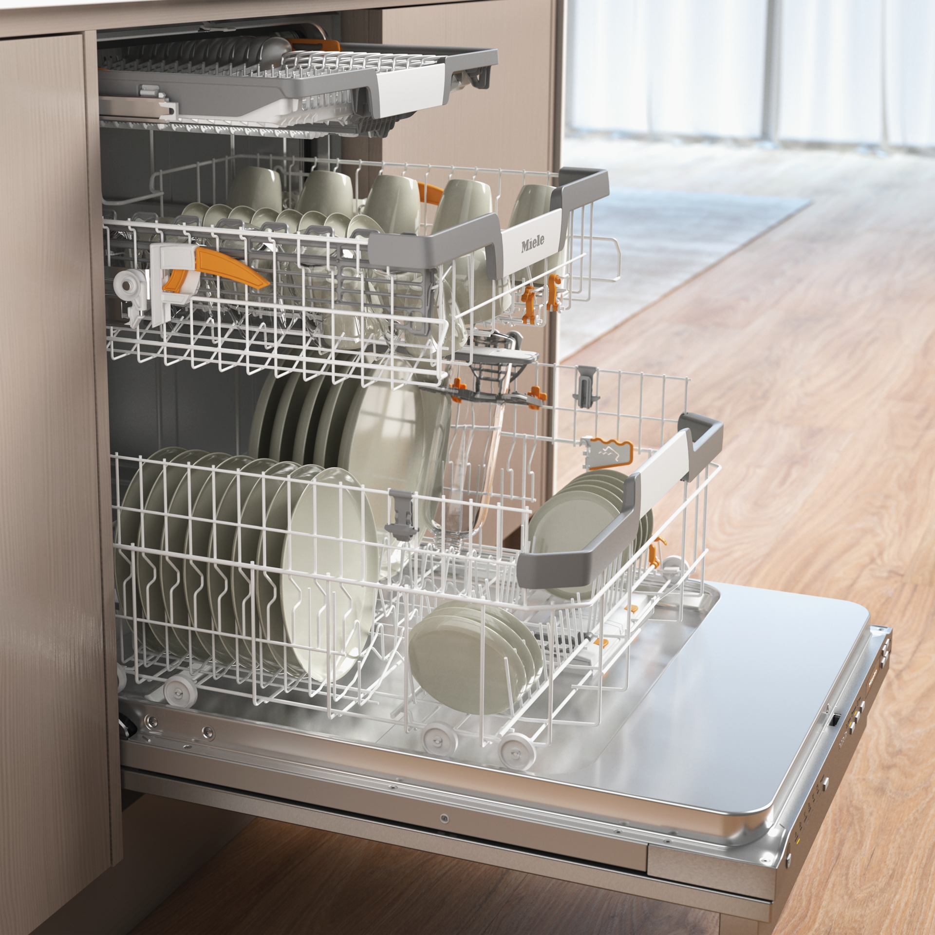 Dishwashers - G 7266 SCVi SF Stainless Steel. - 3