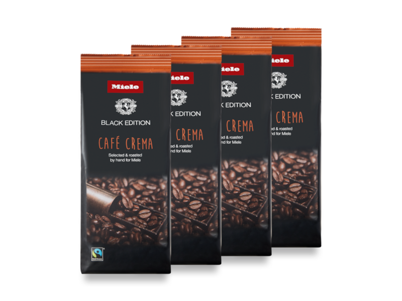 Kahvi - Miele Black Edition CAFÉ CREMA 4x250g