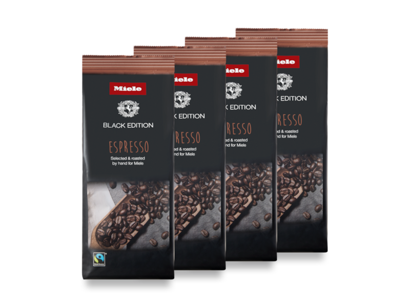 Kaffee - Miele Black Edition ESPRESSO 4x250g