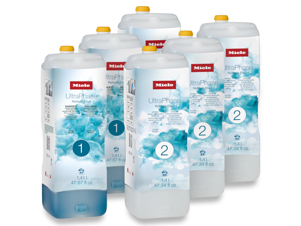 Miele UltraPhase 1 ・2洗濯洗剤 6本セット Miele - Set 6 UltraPhase – Detergent
