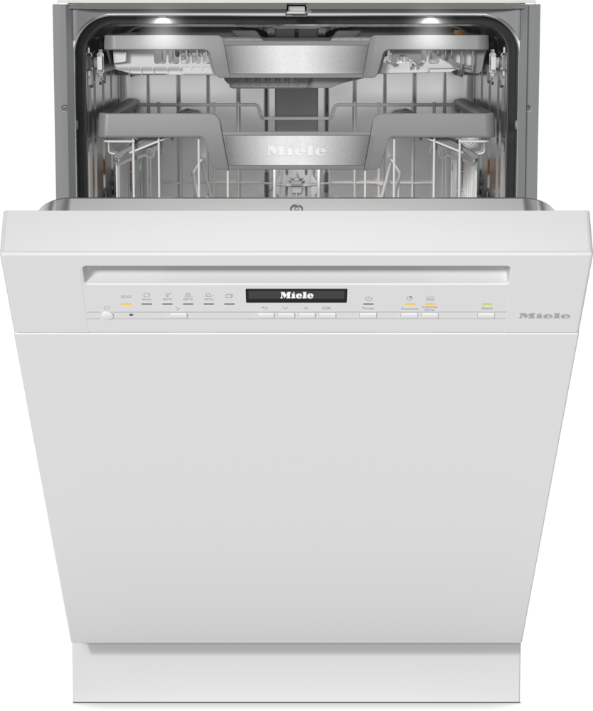 Miele - G 3825-55 SCi Blanc laqué – Lave-vaisselle - 1