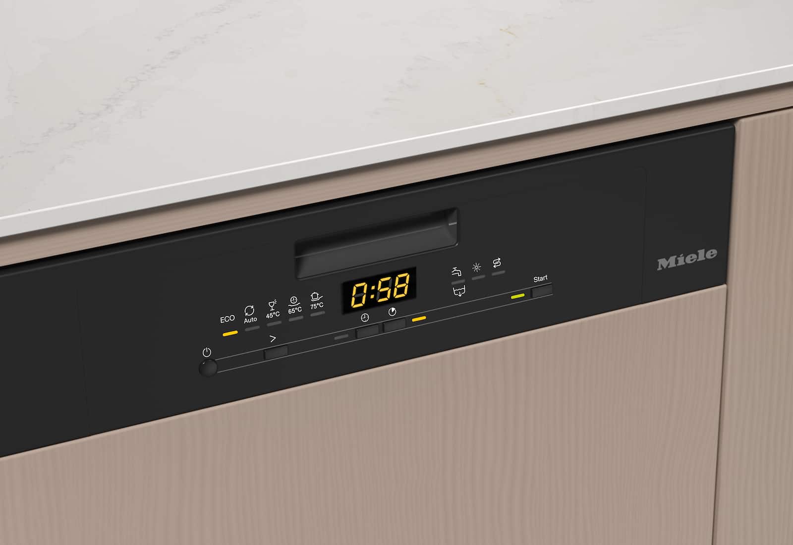 Lave-vaisselle - G 3725-55 SCi Noir obsidien - 2