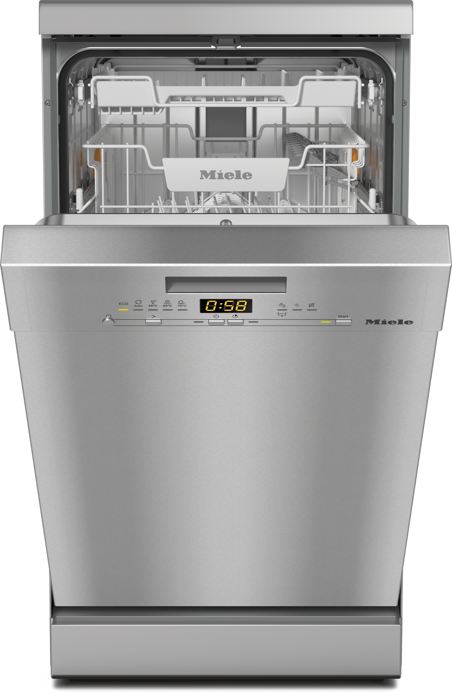 Lave-vaisselle - G 5540 SC SL Front Active Façade CleanSteel Inox antitrace - 1
