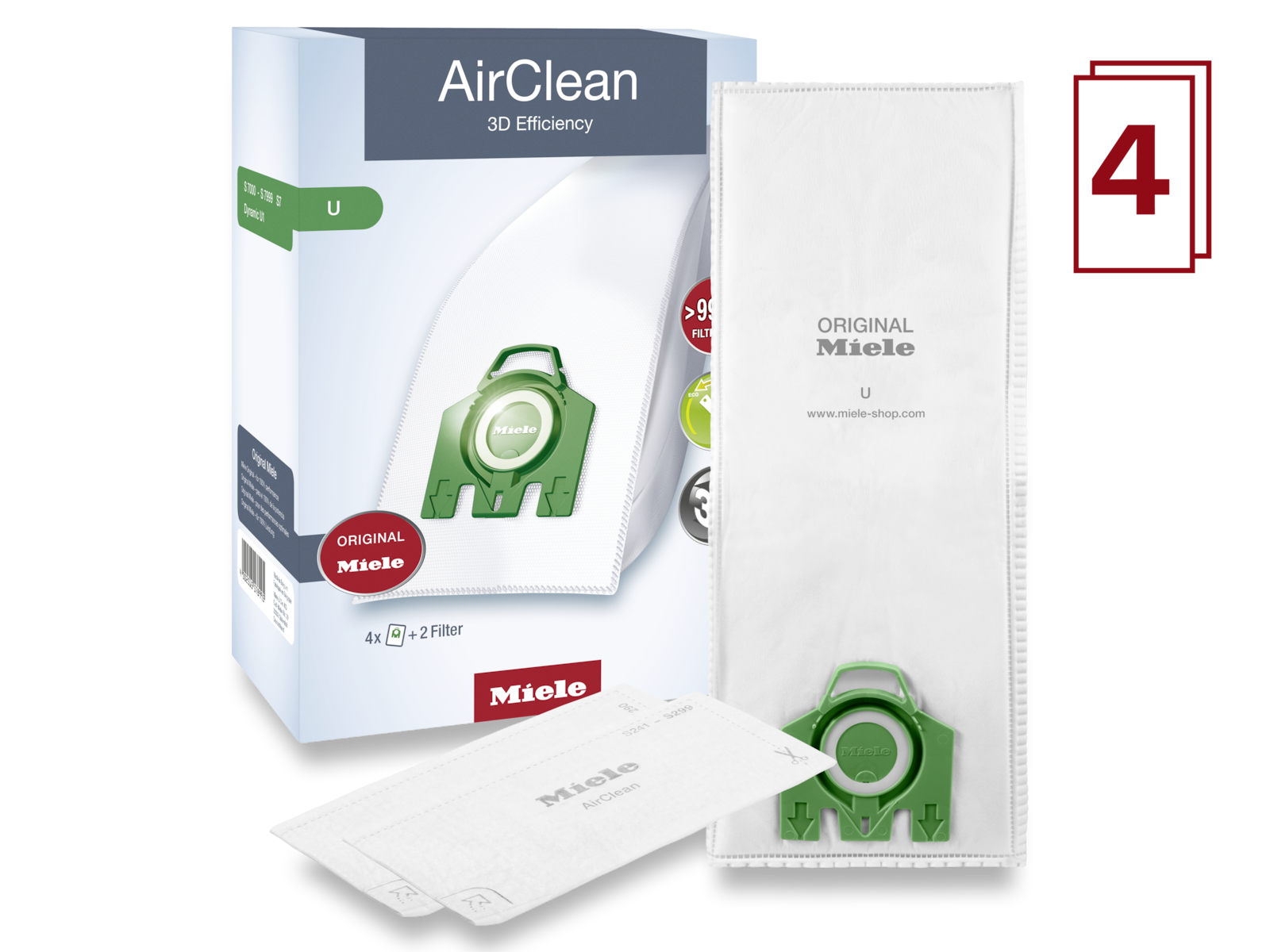 Accessories/Consumables (A&C) - U AirClean 3D - 3