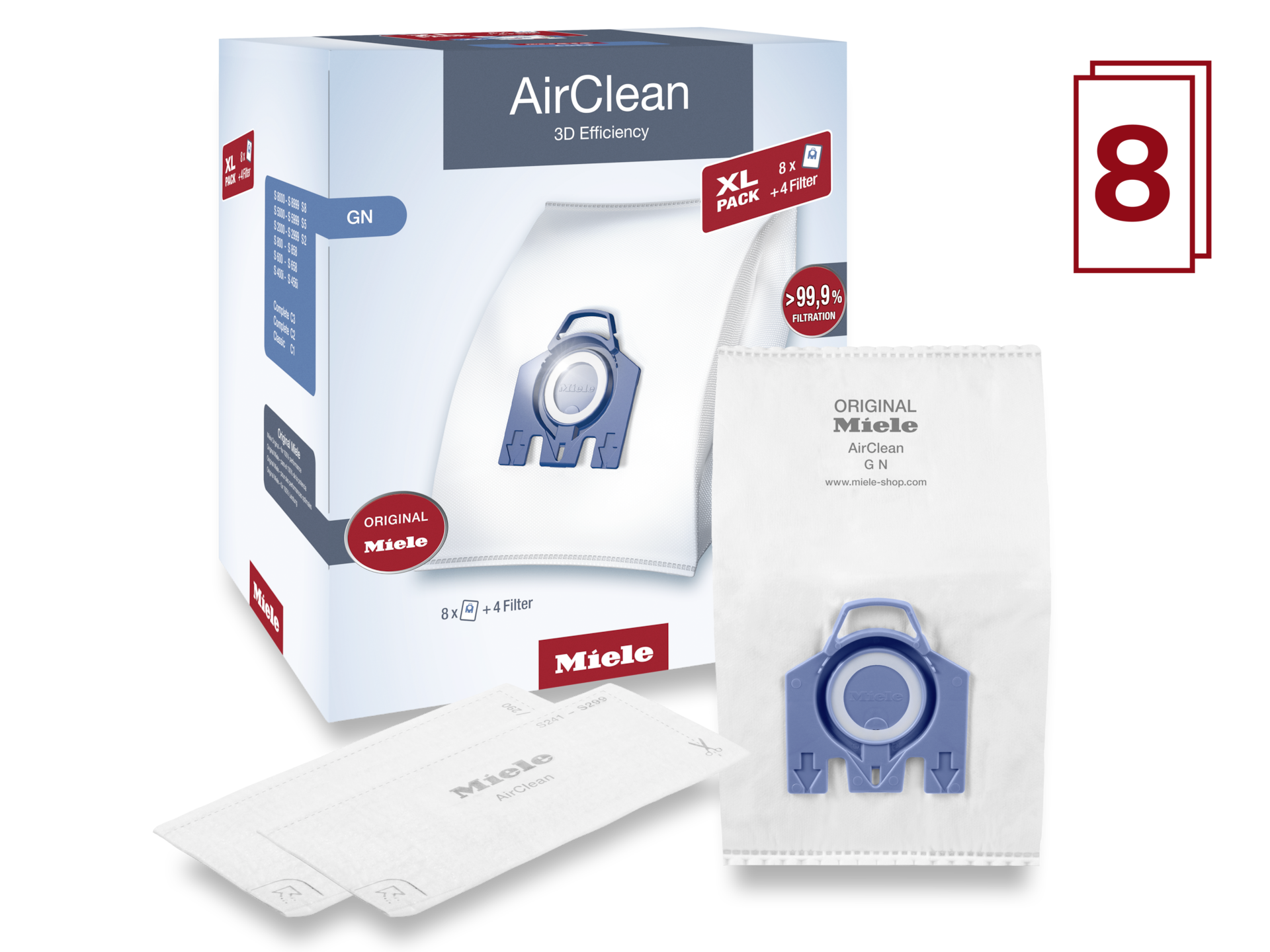 Accessories/Consumables (A&C) - GN XL AirClean 3D - 2