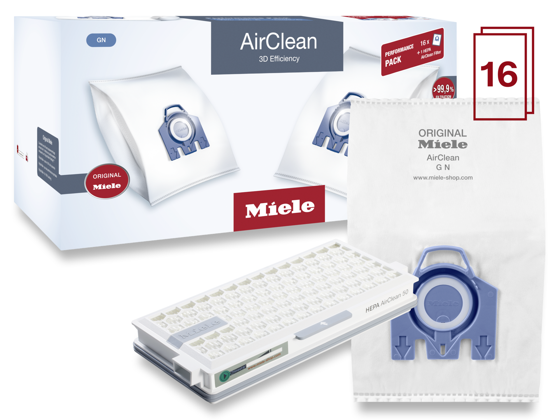 Accessories/Consumables (A&C) - GN HA50 Performance AirClean 3D - 2