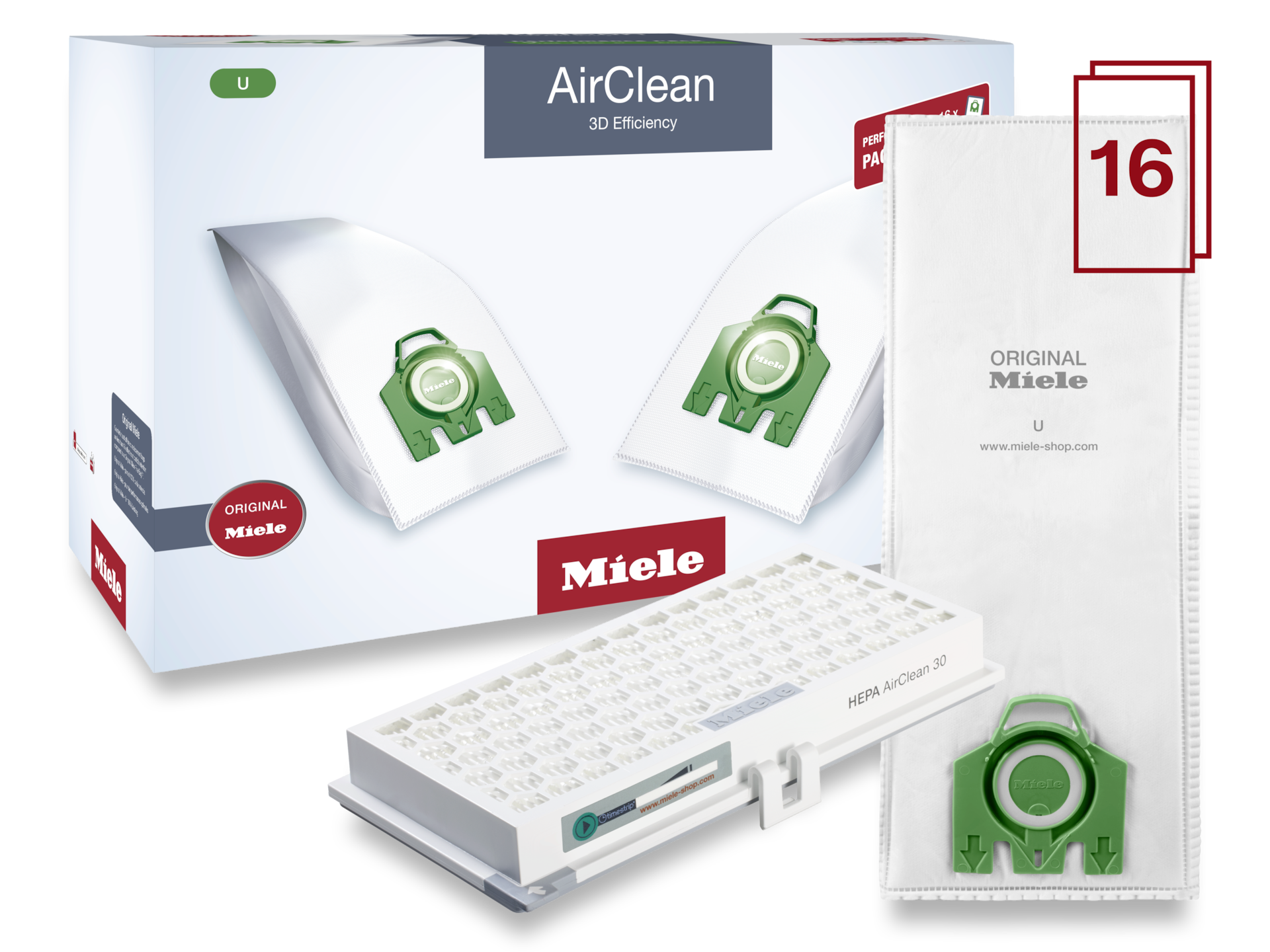 Accessories/Consumables (A&C) - U HA30 Performance AirClean 3D - 2