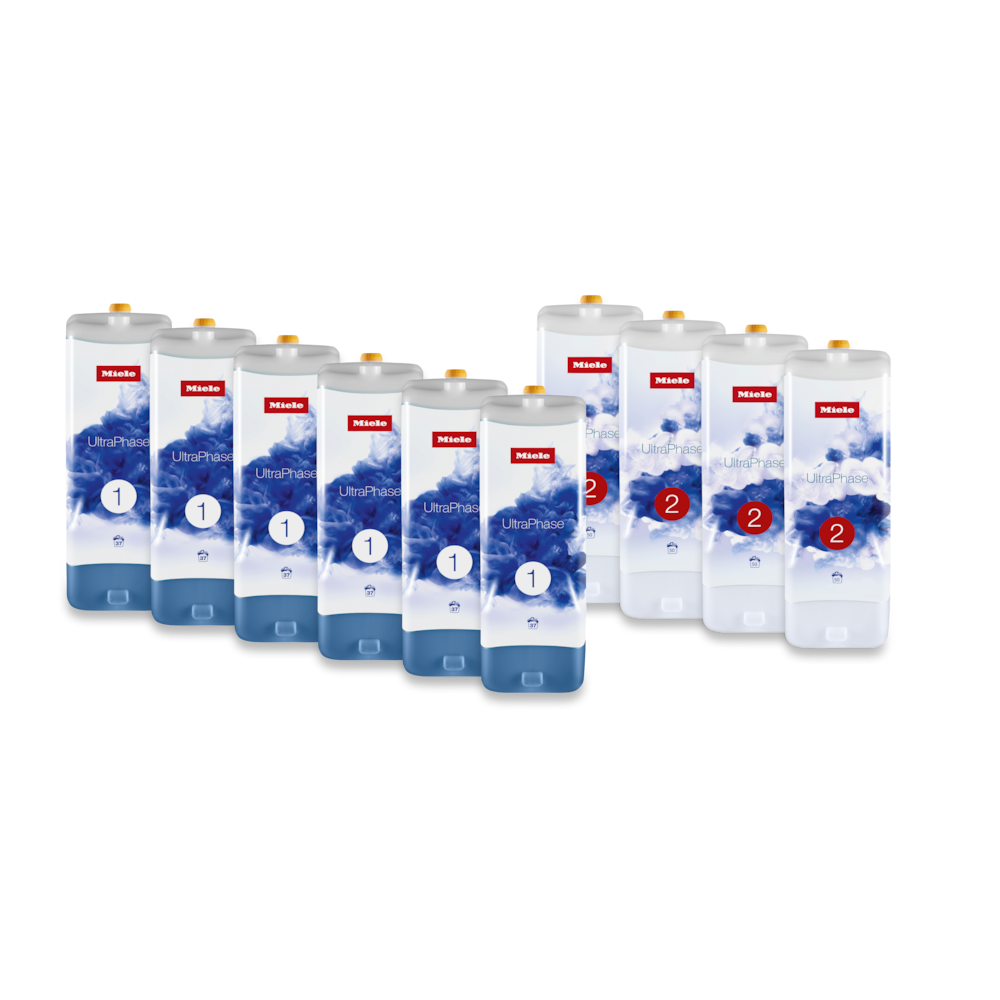 Miele - 1-Year Supply - UltraPhase 1 & 2 Sub Set – Detergent - 1