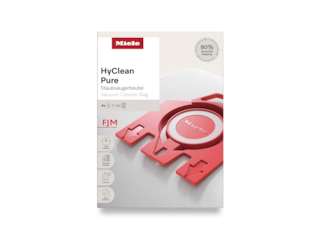 Miele FJM HyClean Pure Dust Bags (Compact C1 / C2, Complete C1)