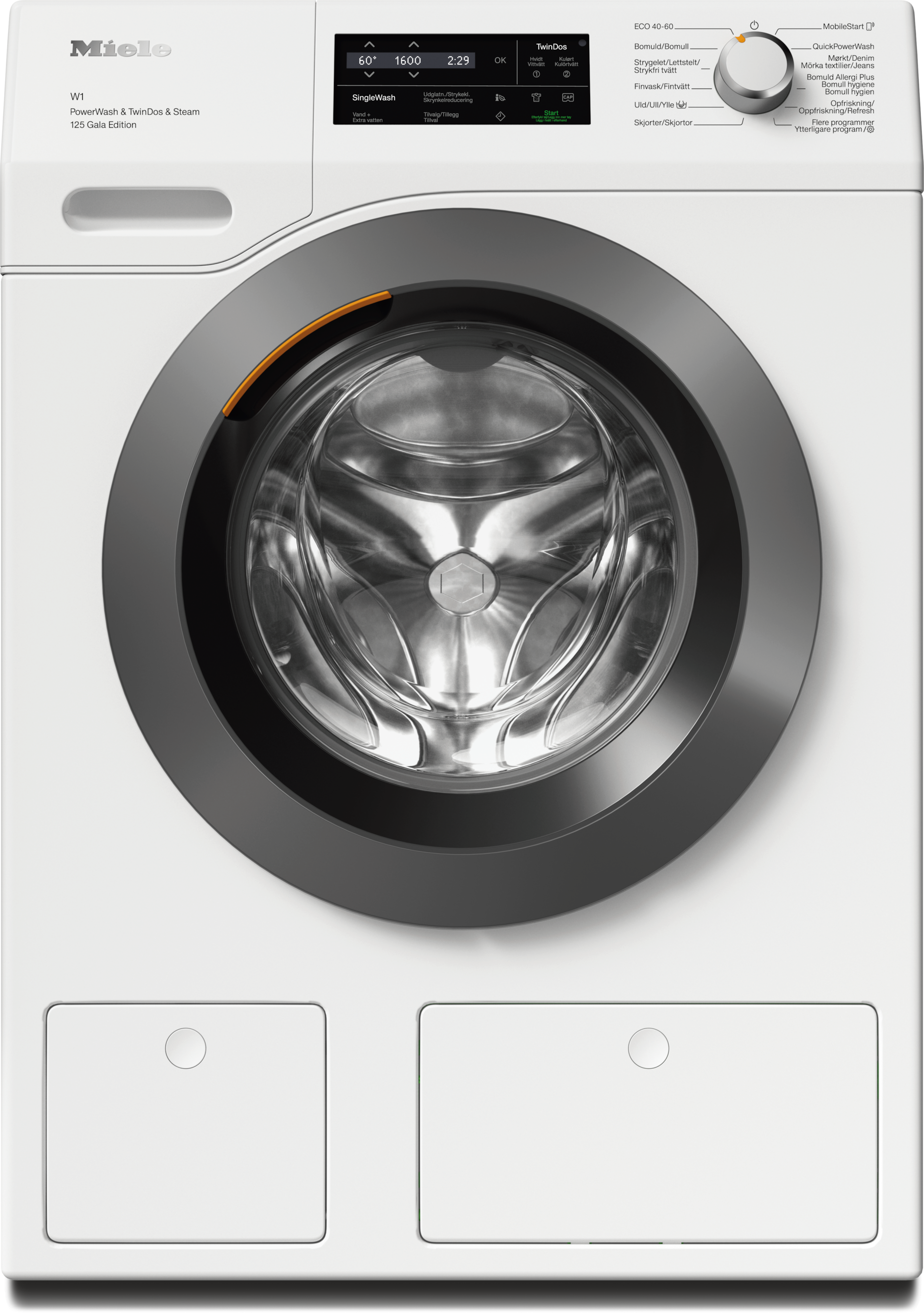 Vaskemaskiner - WCI890 WCS 125 Gala Edition Lotushvit - 1