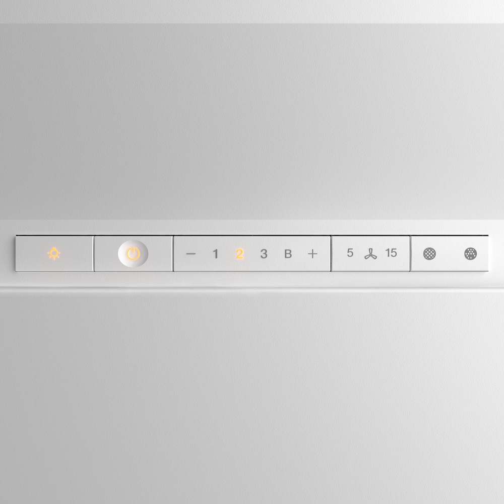 Cooker hoods - DAC 2240 Stella Mat bijela - 3