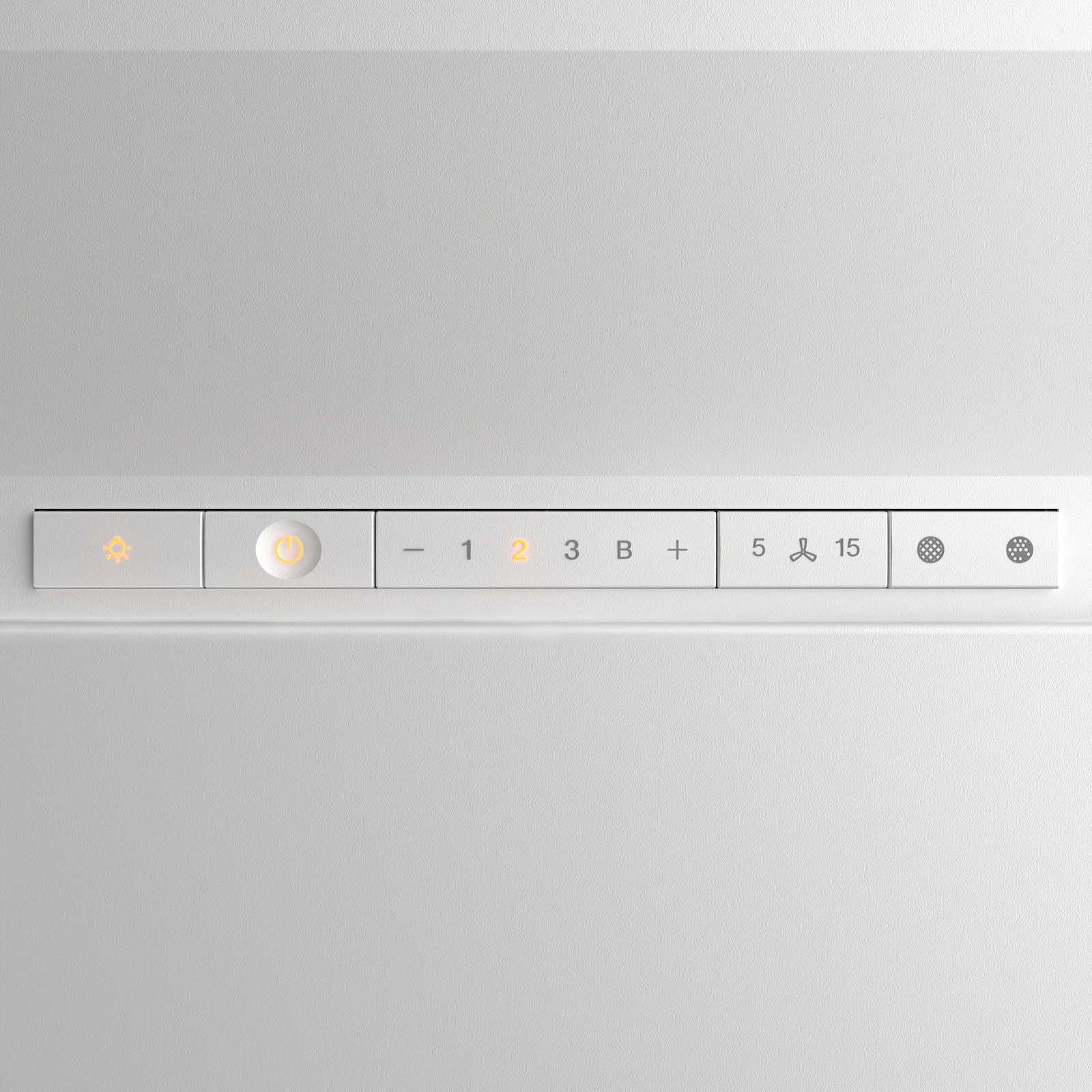 Απορροφητήρες - DAC 4240 Stella Ambient Ματ λευκό - 3