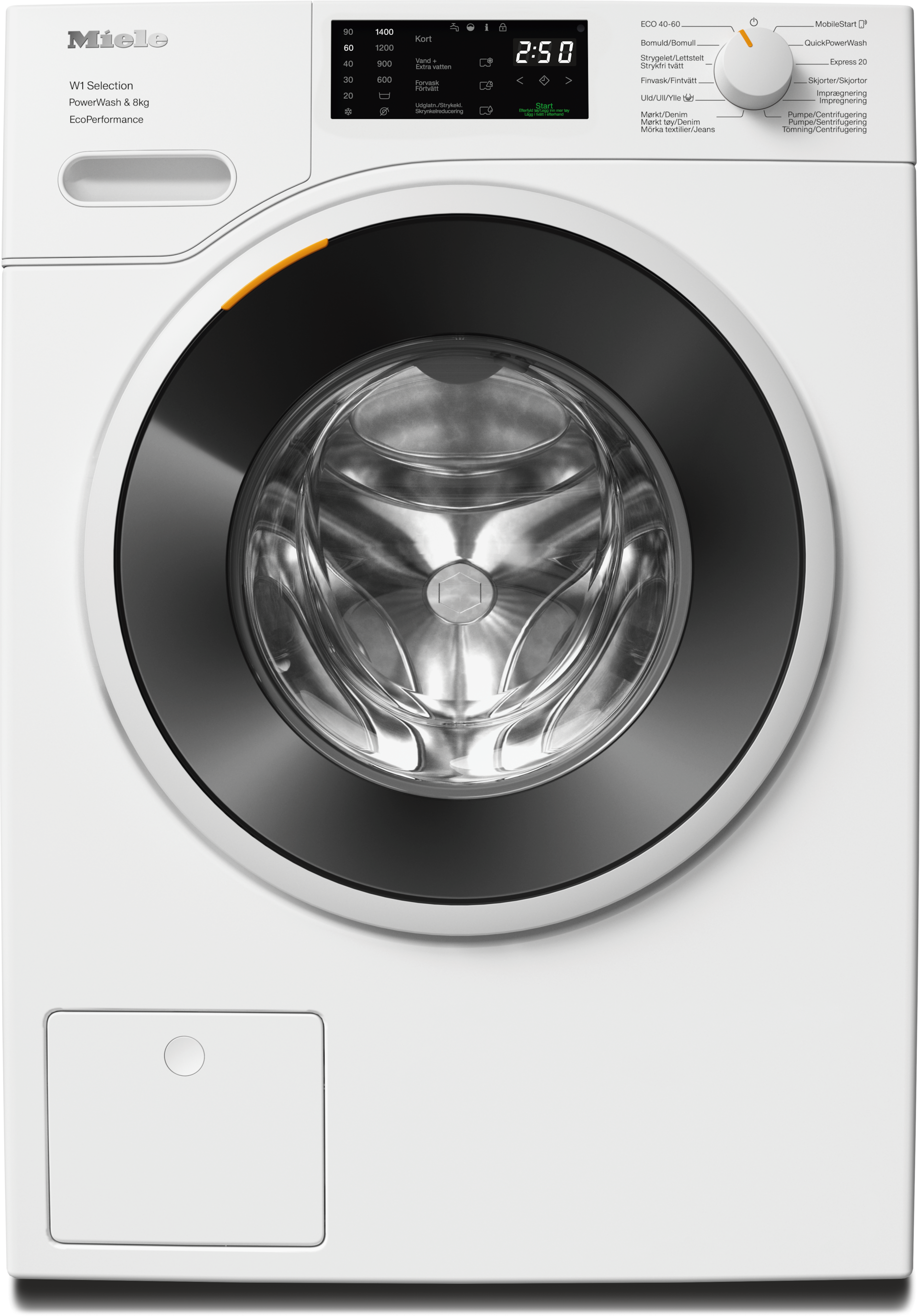 Tvättmaskiner - WSE463 WCS PWash&8kg Lotusvit - 1