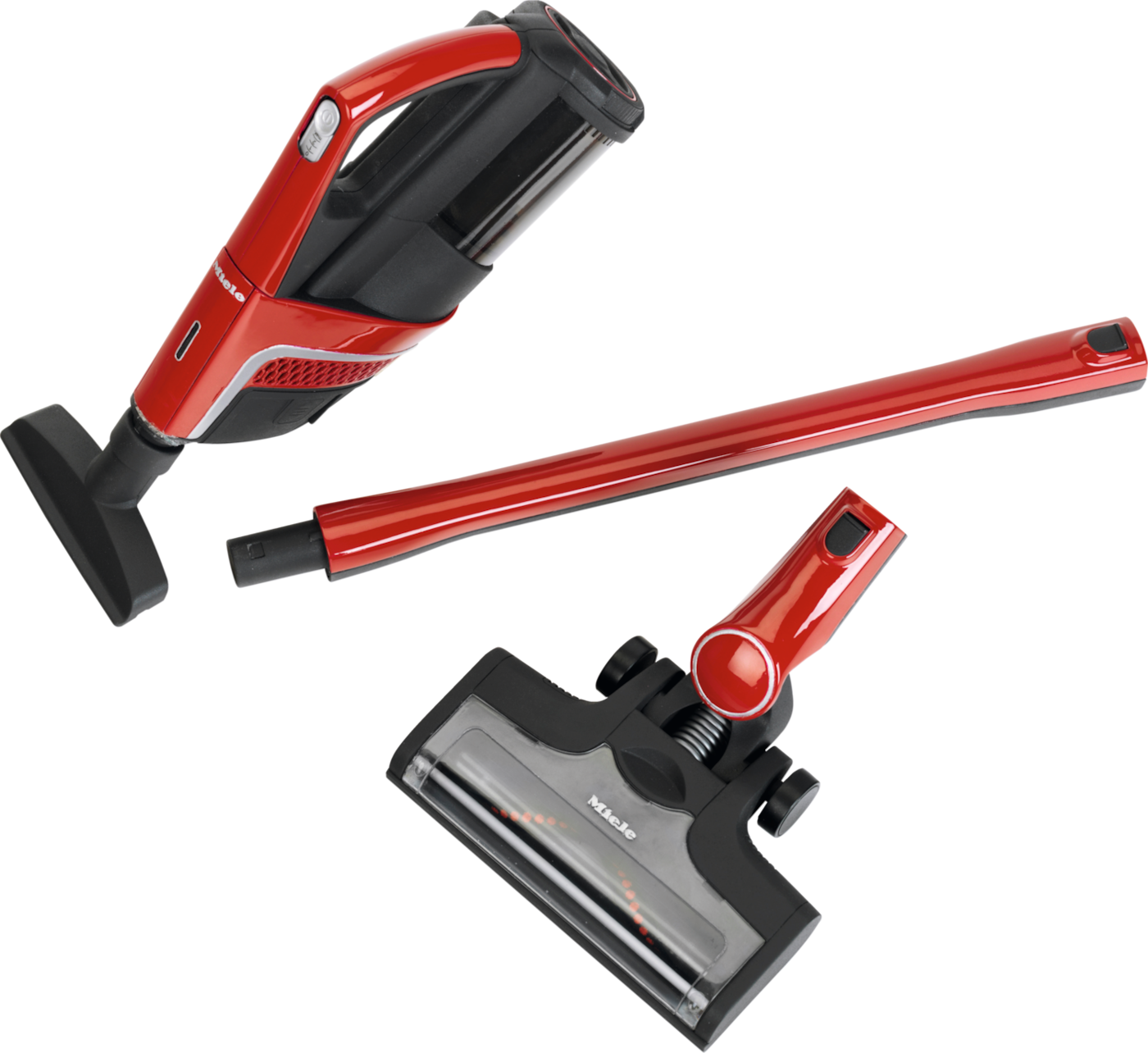 Miele toy vacuum cleaner "Triflex" red product photo Laydowns Detail View ZOOM