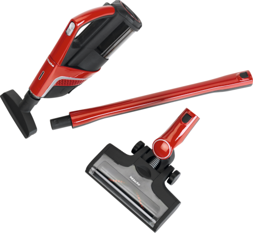 Miele toy vacuum cleaner "Triflex" red product photo Laydowns Detail View L