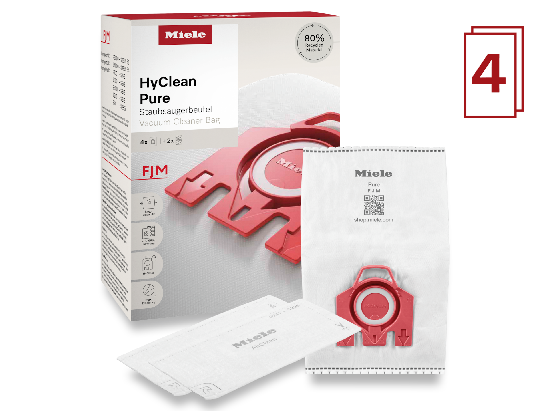 Lisätarvikkeet - FJM HyClean Pure - 2