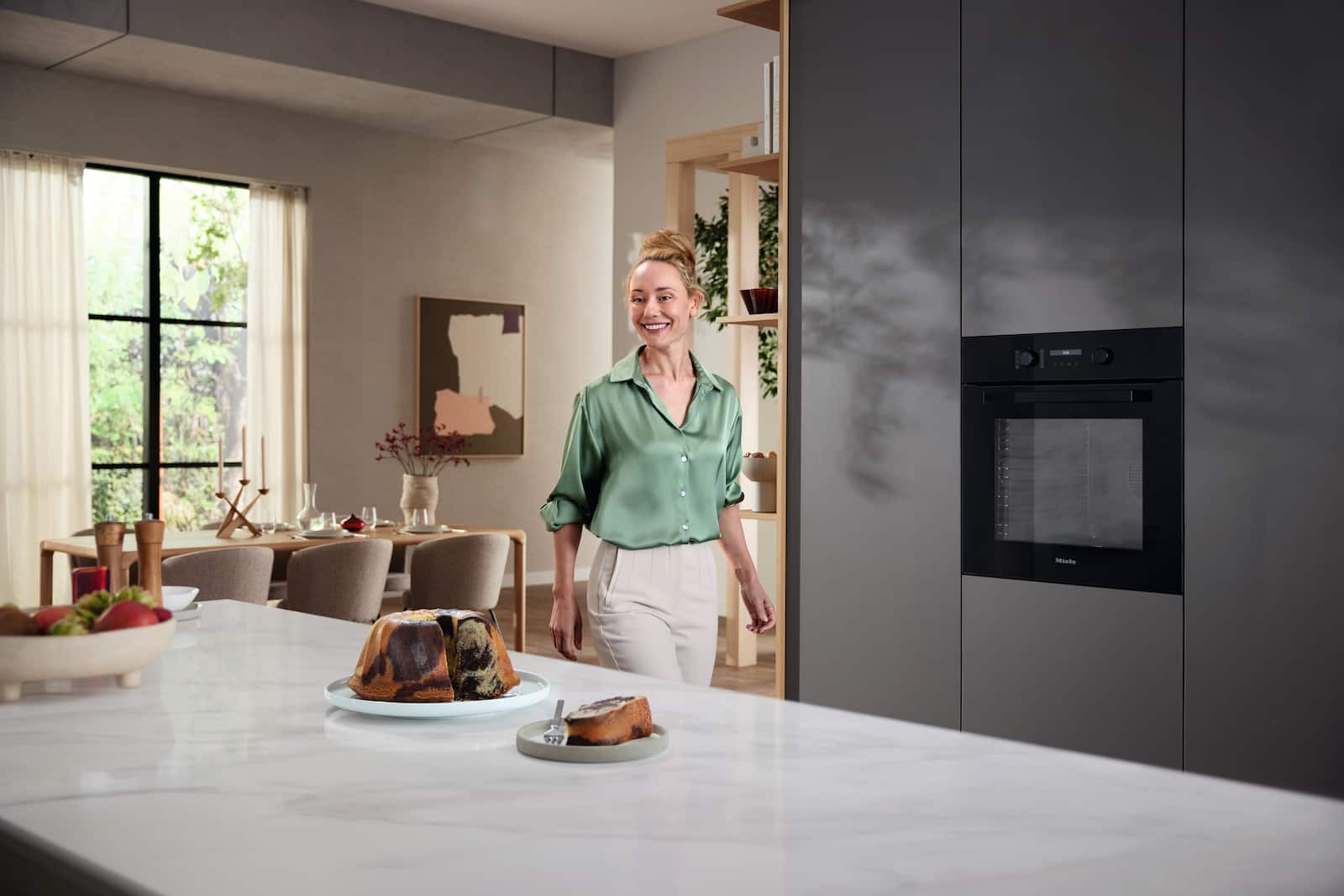 Piekarniki / Range cookers - H 2861-1 B 125 Edition ObsidianBlack - 4