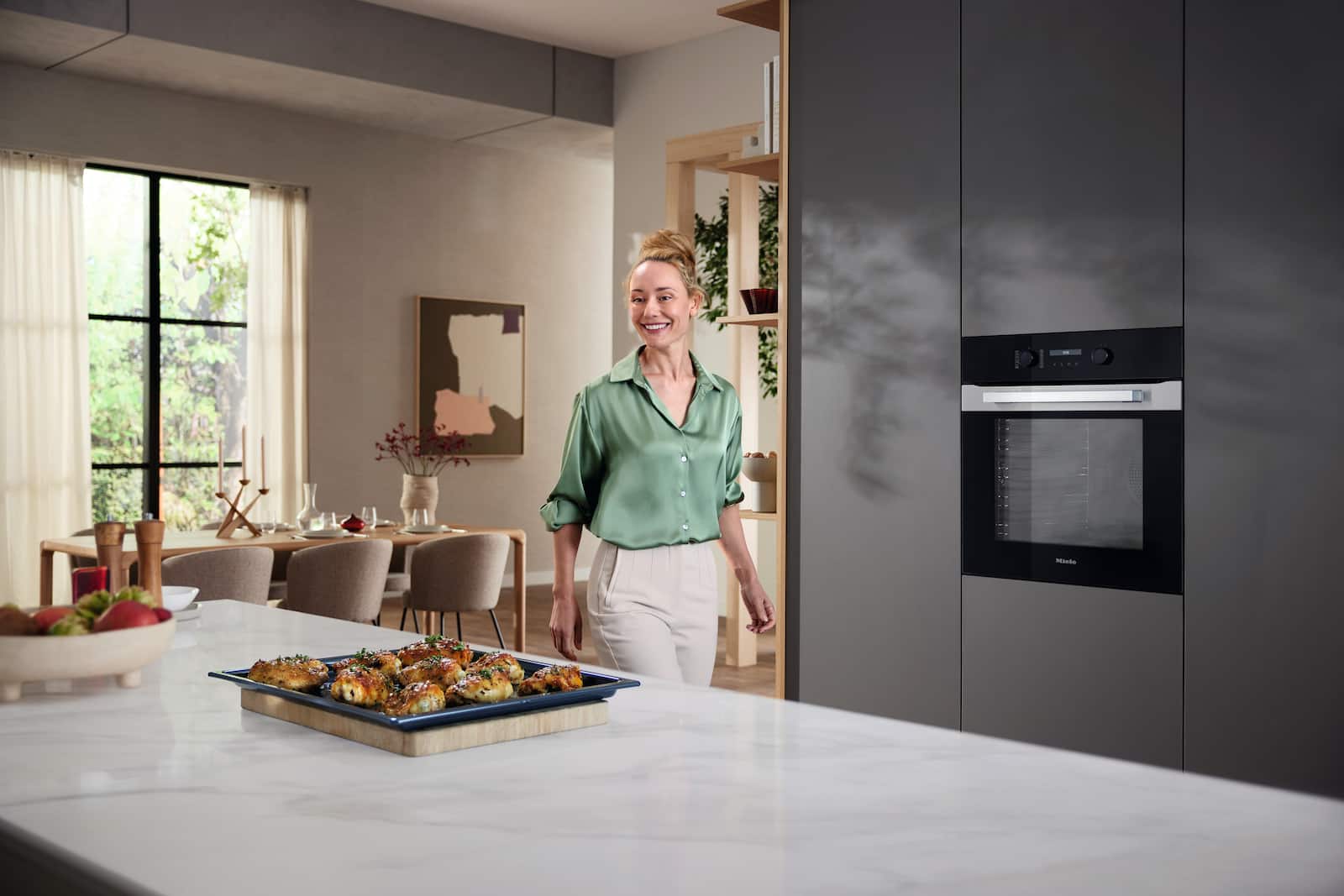 Fours/Pianos de cuisson - H 2861 BP Inox/CleanSteel - 5