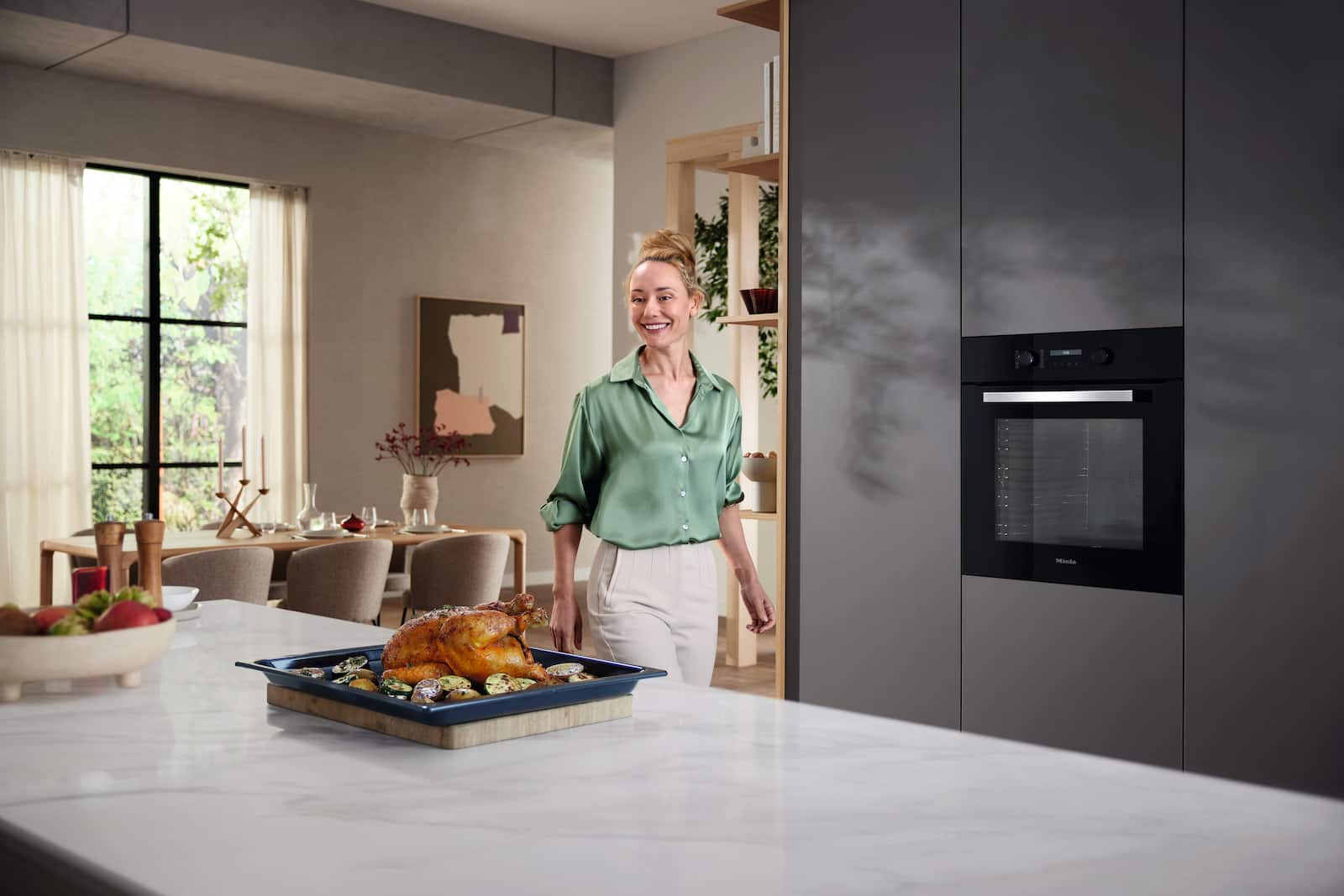 Fours/Pianos de cuisson - H 2766 B Noir obsid. - 4
