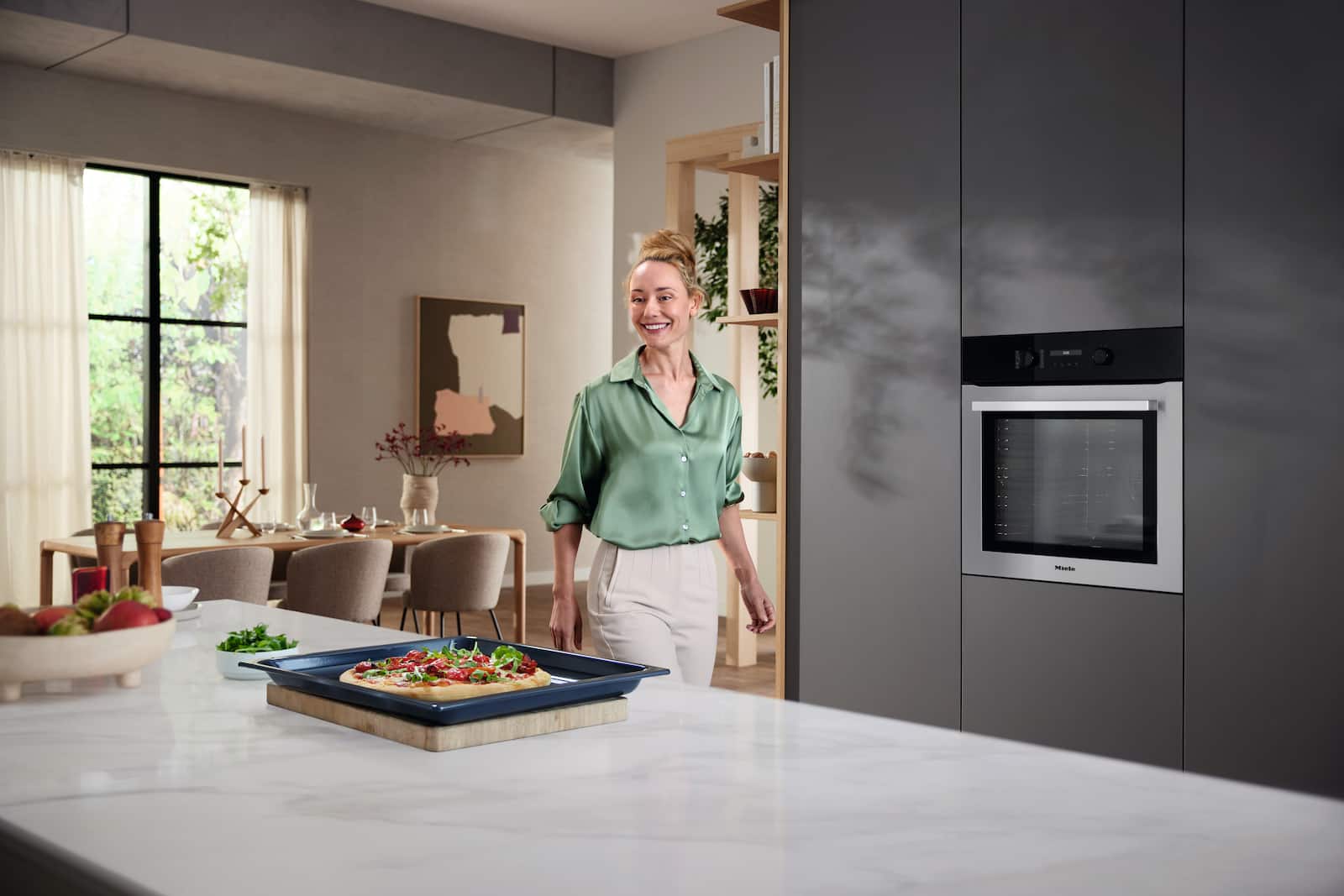 Fours/Pianos de cuisson - H 2761 BP Inox/CleanSteel - 5