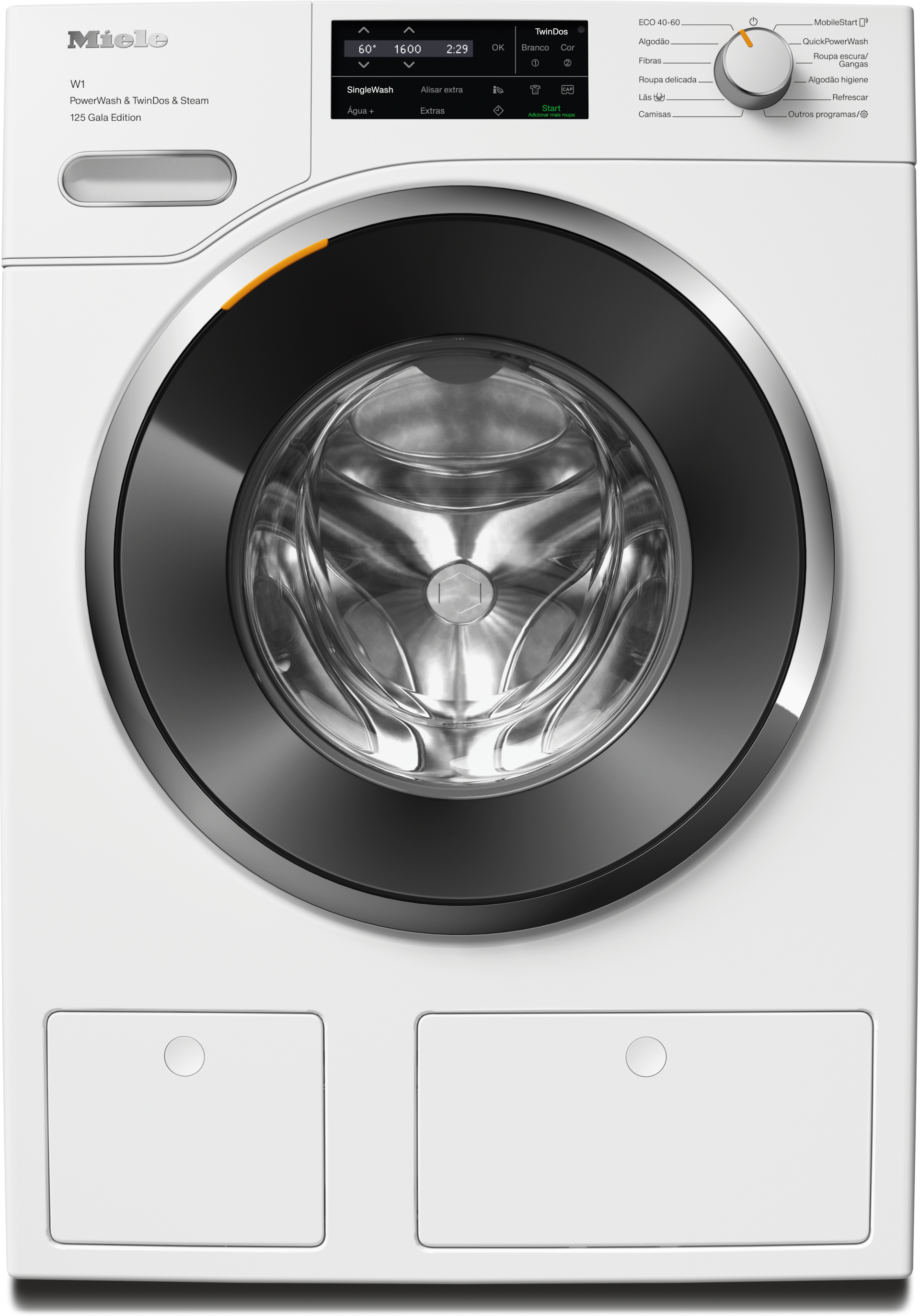 Máquinas de lavar roupa - WWI880 WCS 125 Gala Edition Branco lótus - 1