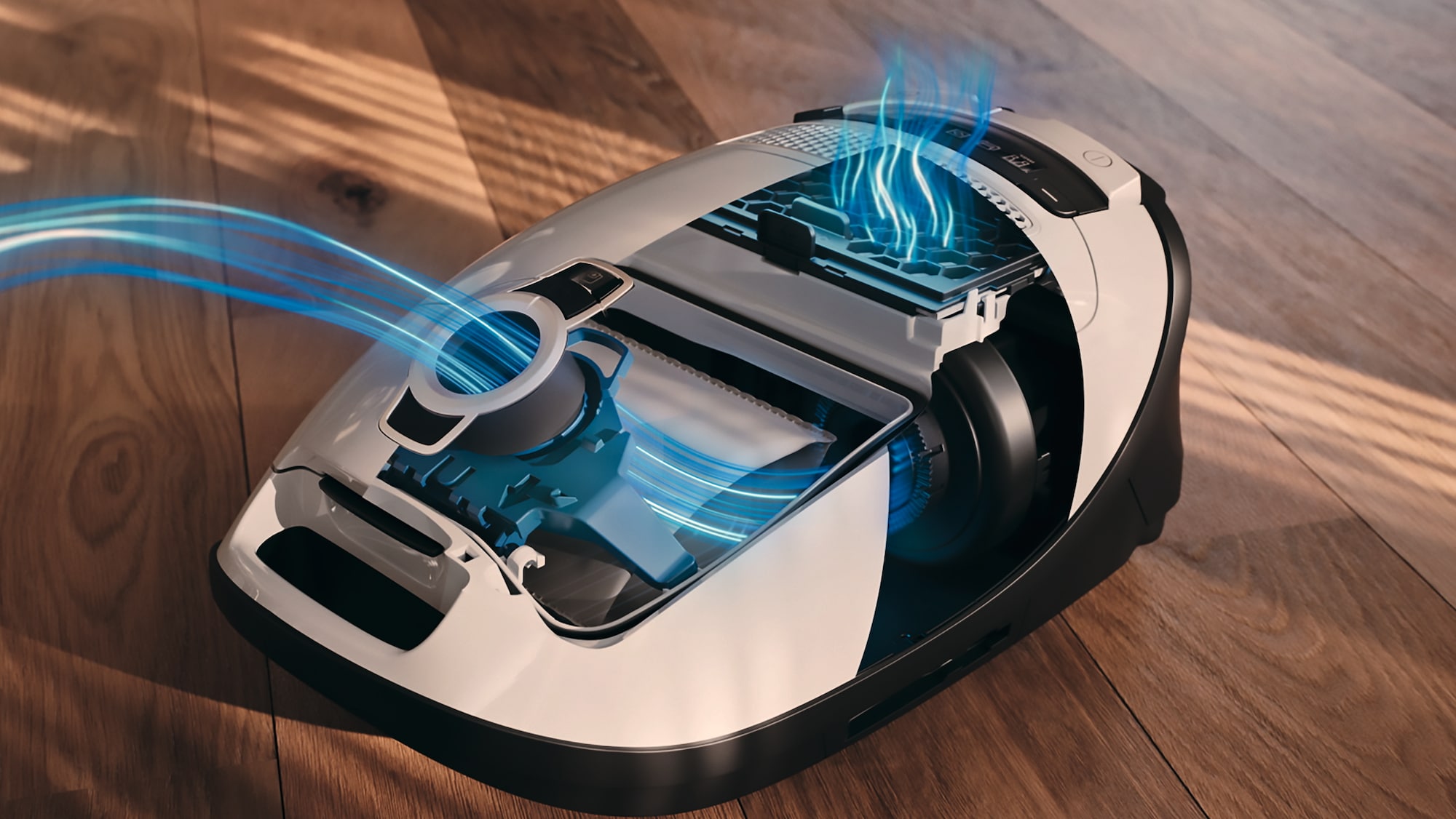 aspirateur sans sac compact