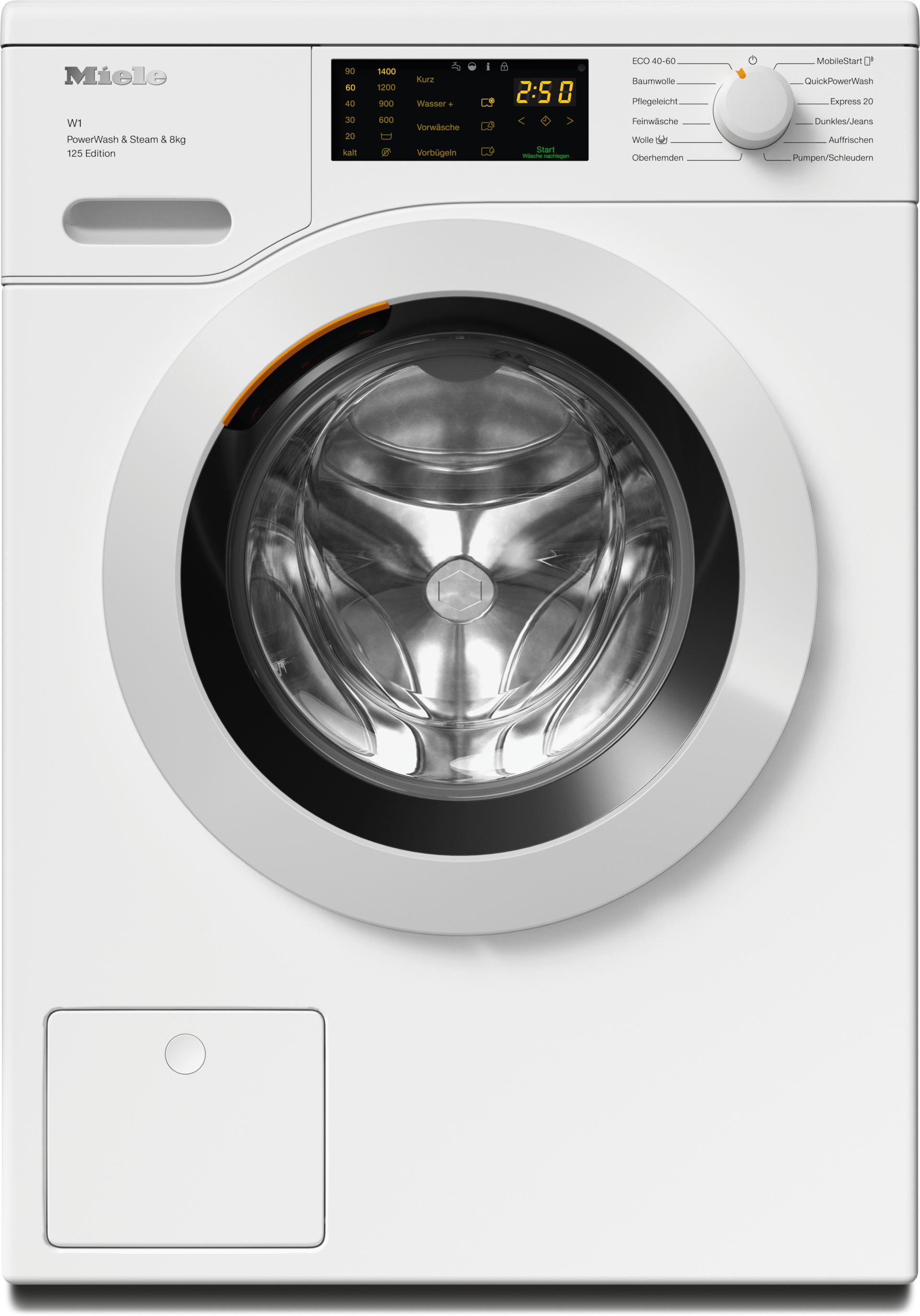 Waschmaschinen - WCB380 WPS 125 Edition Lotosweiß - 1