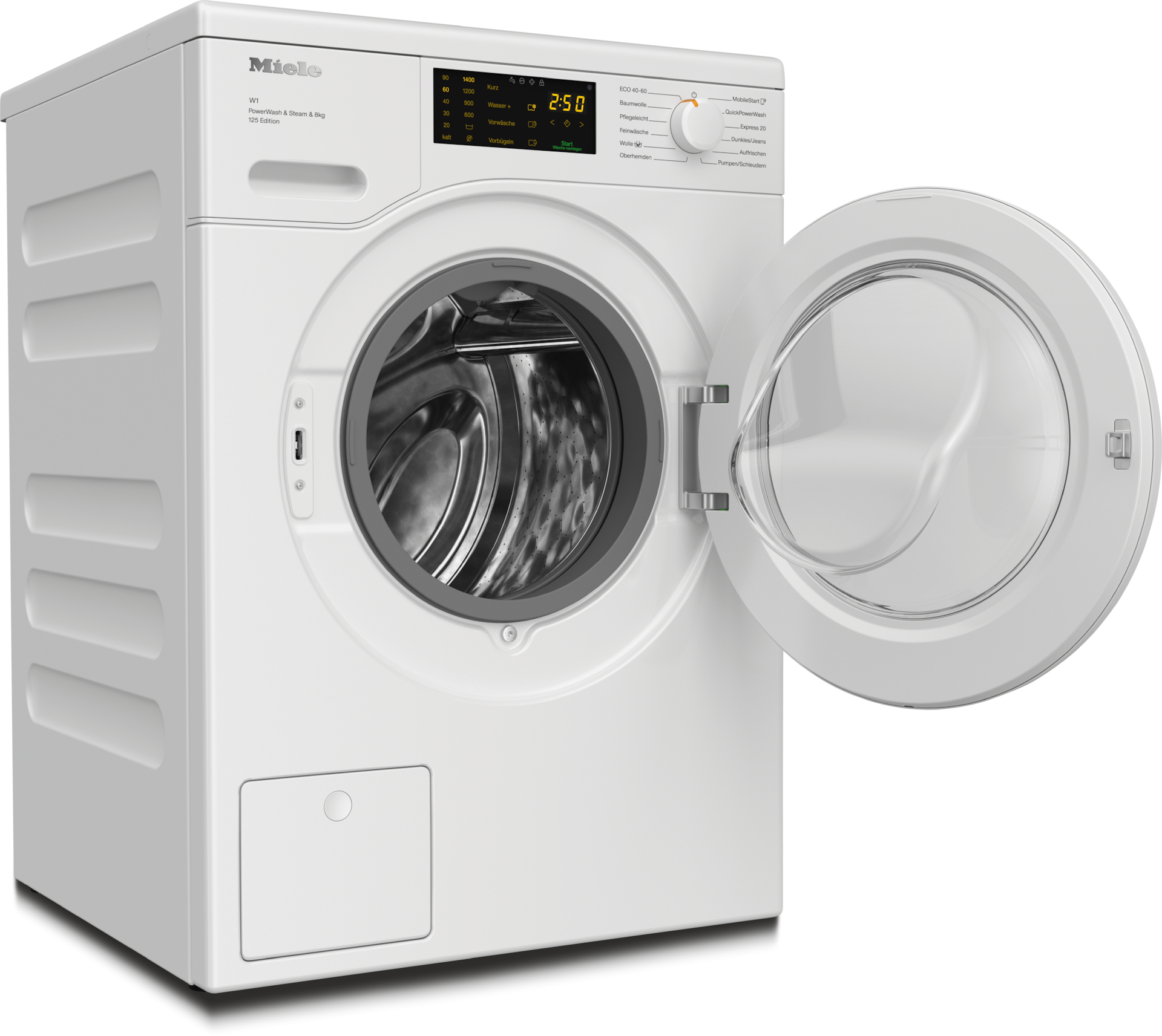 Waschmaschinen - WCB380 WPS 125 Edition Lotosweiß - 2