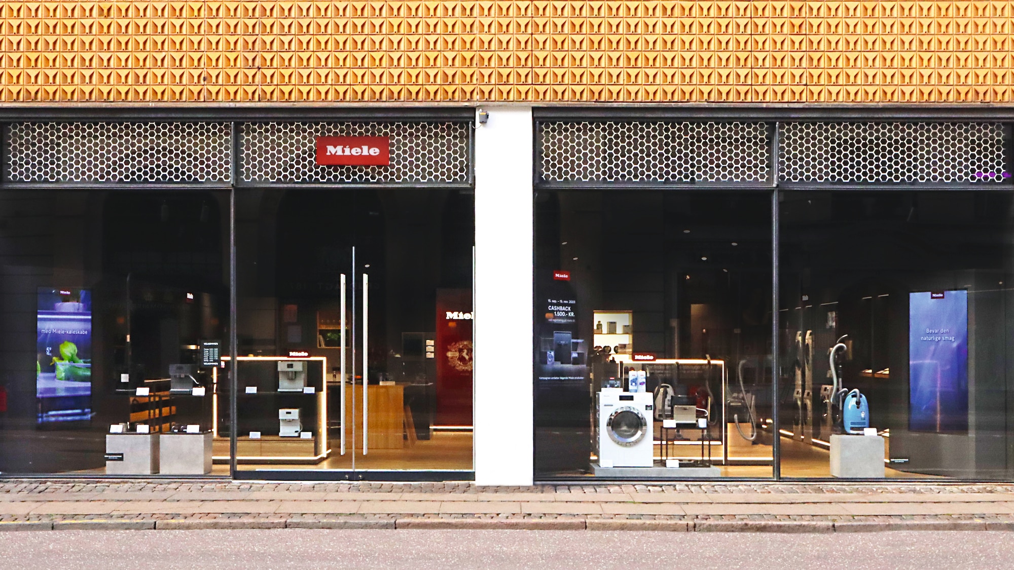 Miele experience center front of store