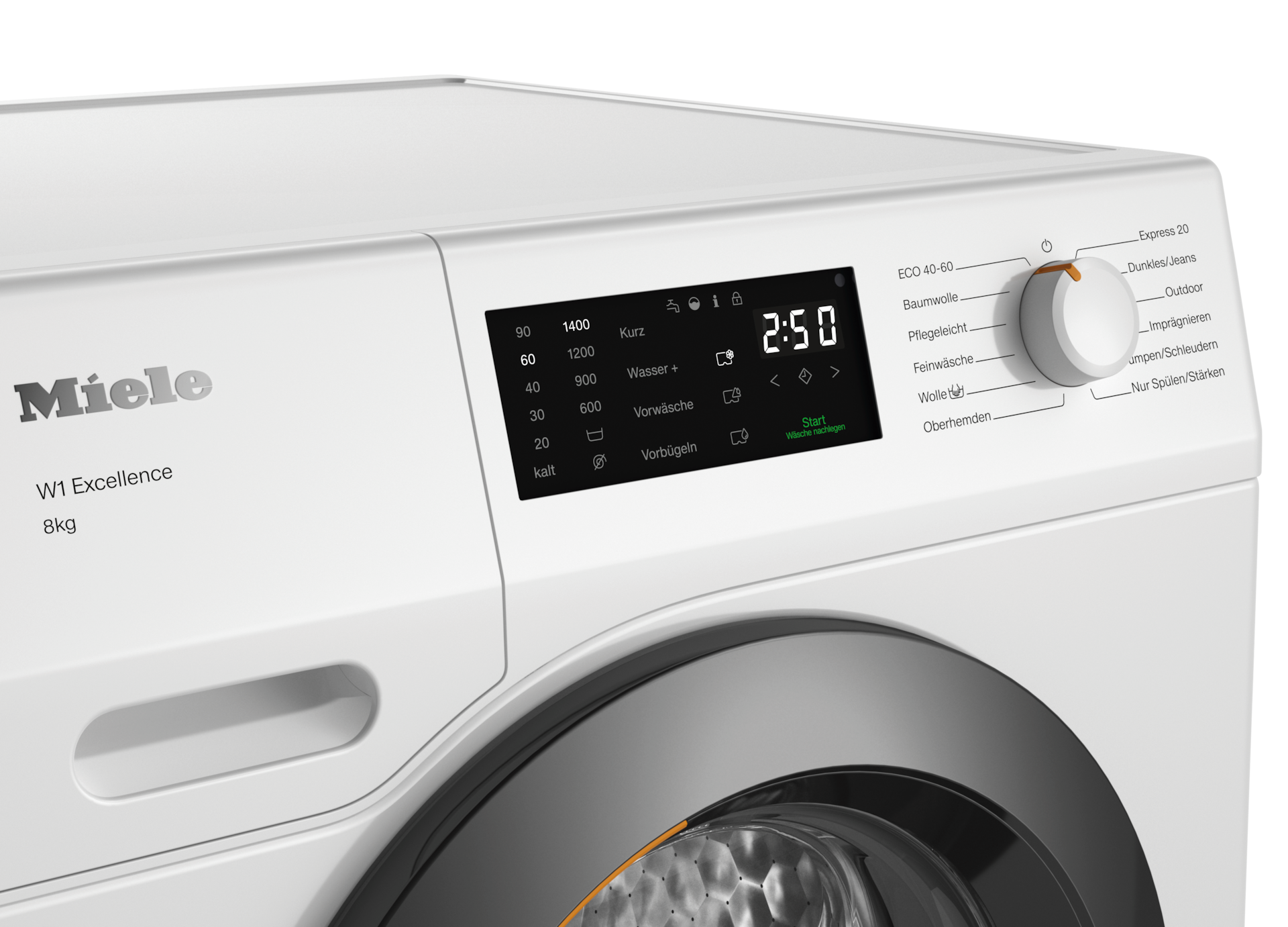 Waschmaschinen - WEB215 WPS 8kg Lotosweiß - 3