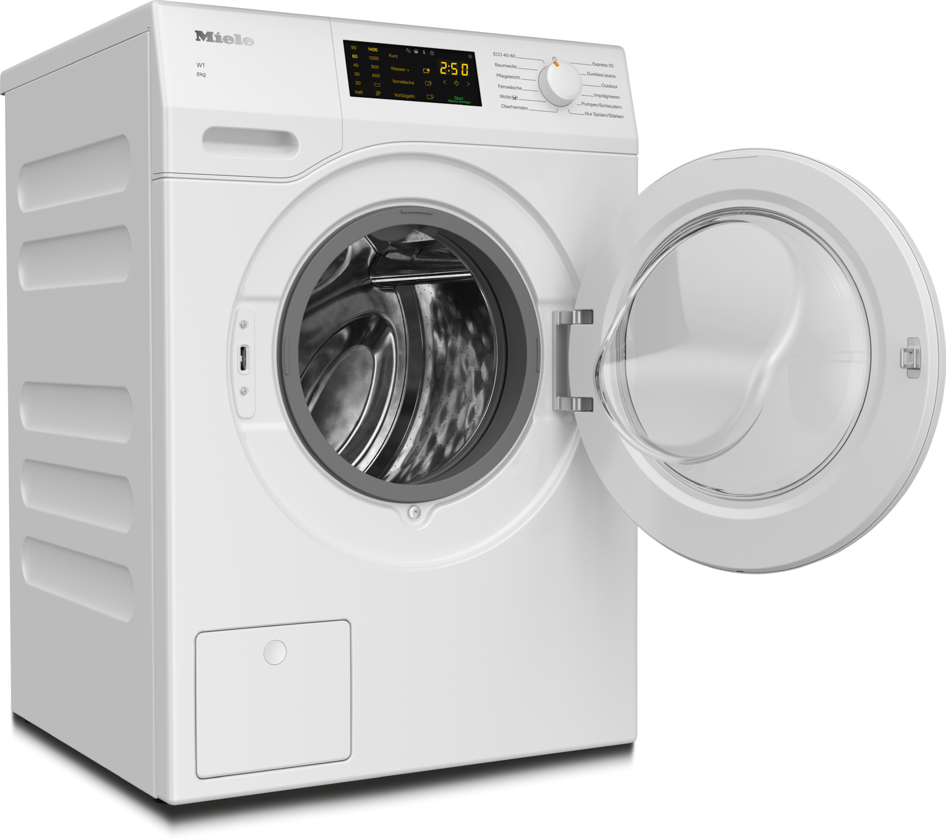 Waschmaschinen - WCB210 WCS 8kg Lotosweiß - 2
