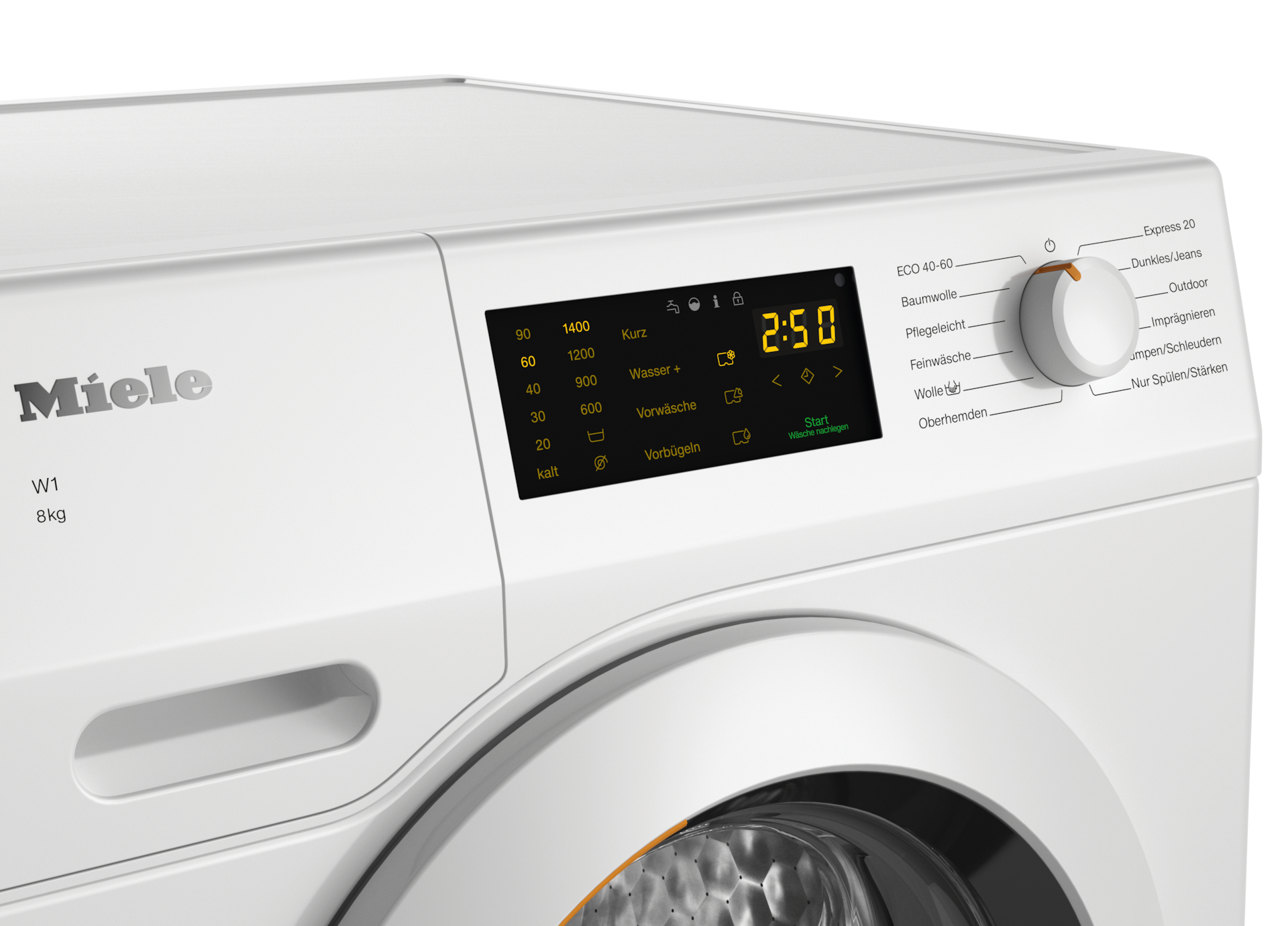 Waschmaschinen - WCB210 WCS 8kg Lotosweiß - 3