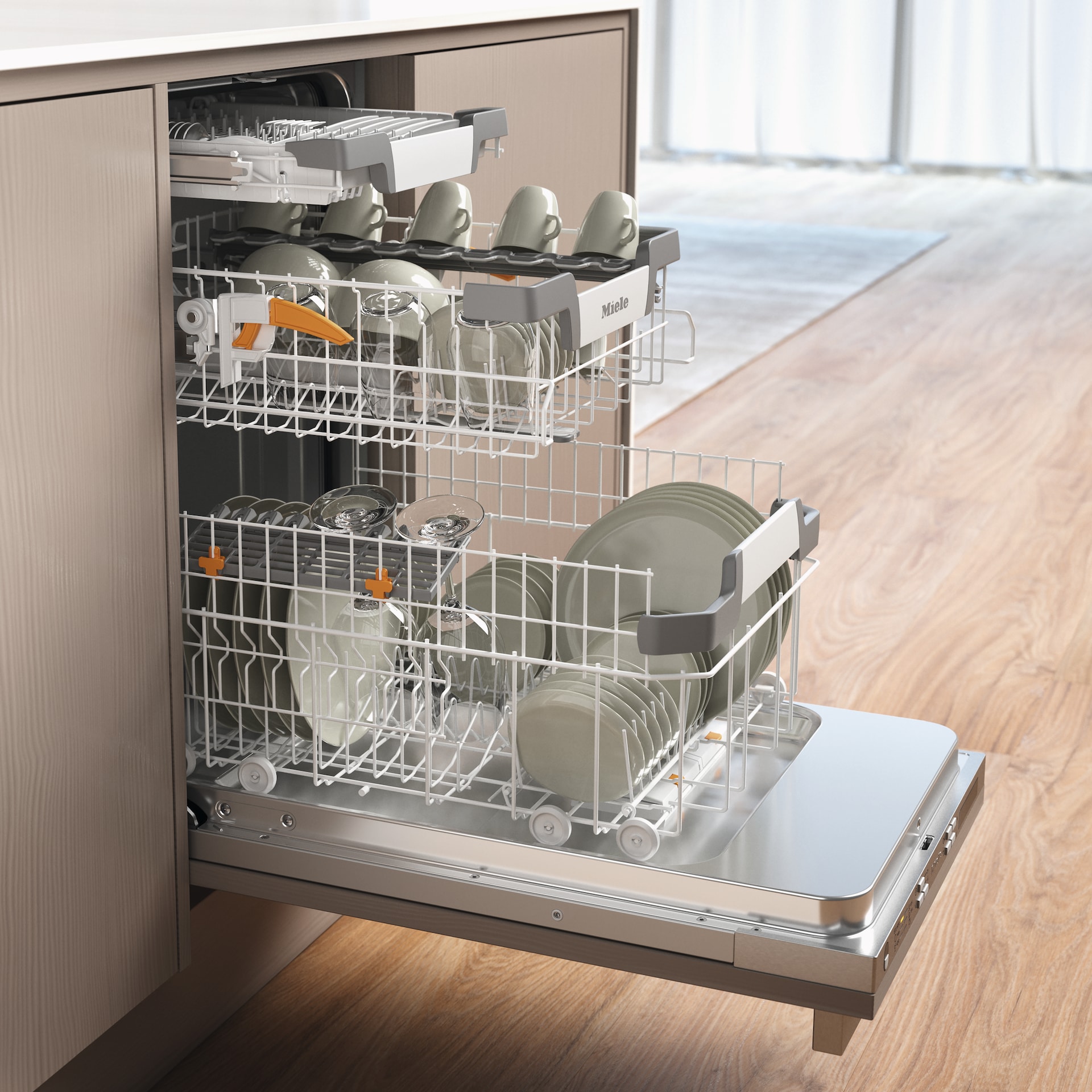 Dishwashers - G 5790 SCVi SL Stainless steel/CleanSteel - 4
