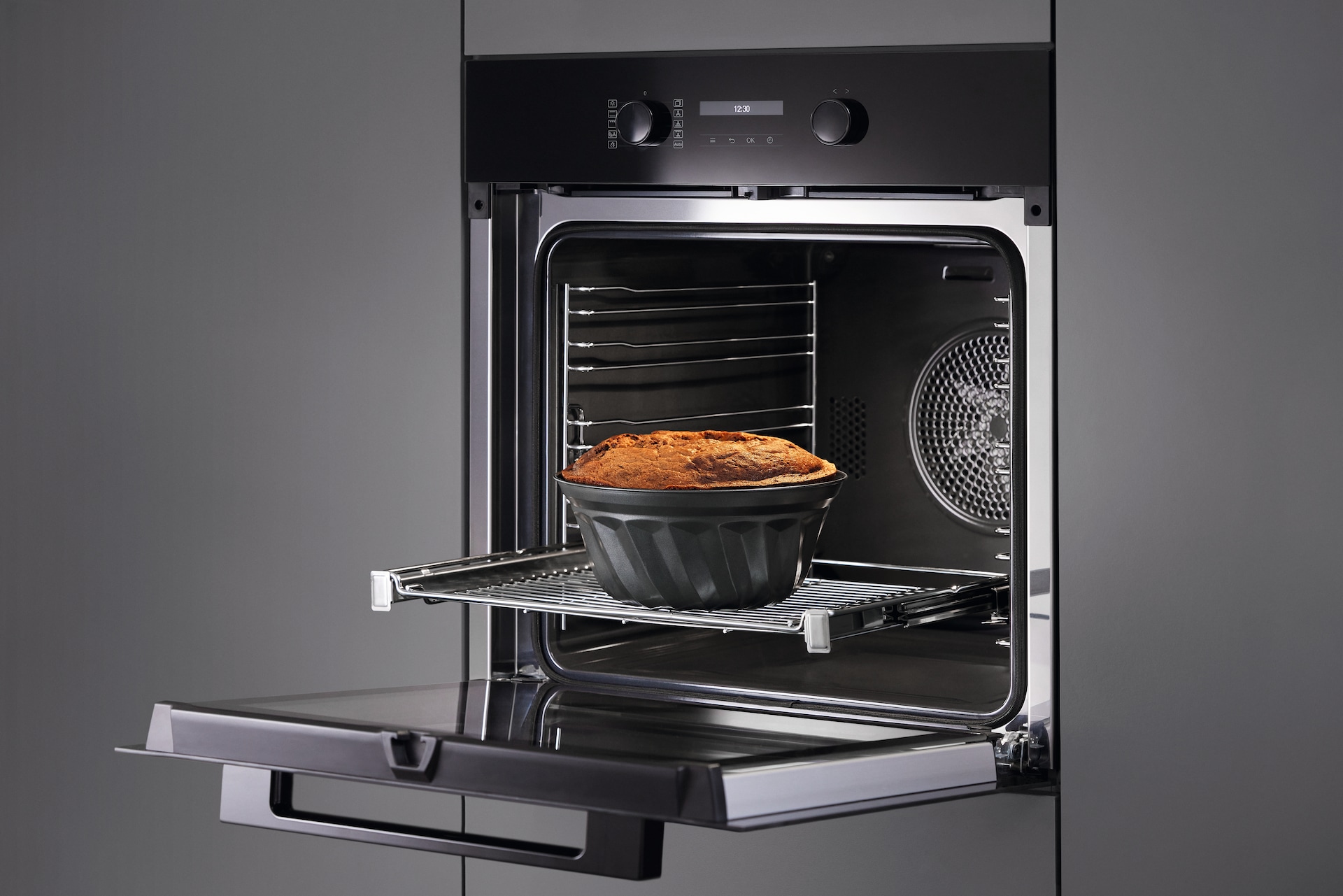 Ovens / Range cookers - H 2761 BP Stainless steel/Clean Steel - 4