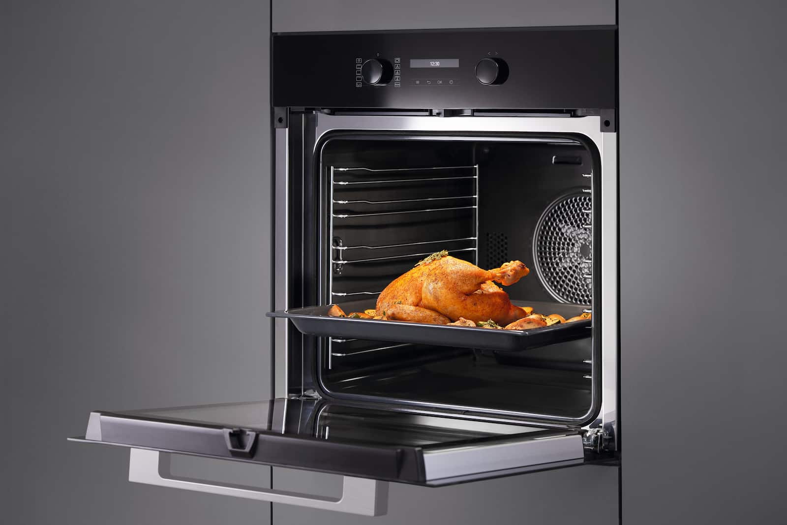 Fours/Pianos de cuisson - H 2756 B Noir obsid. - 3
