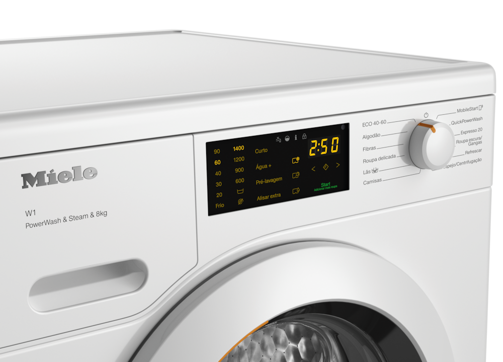 Miele - WCB380 WCS PWash&Steam&8kg Branco lótus - 3