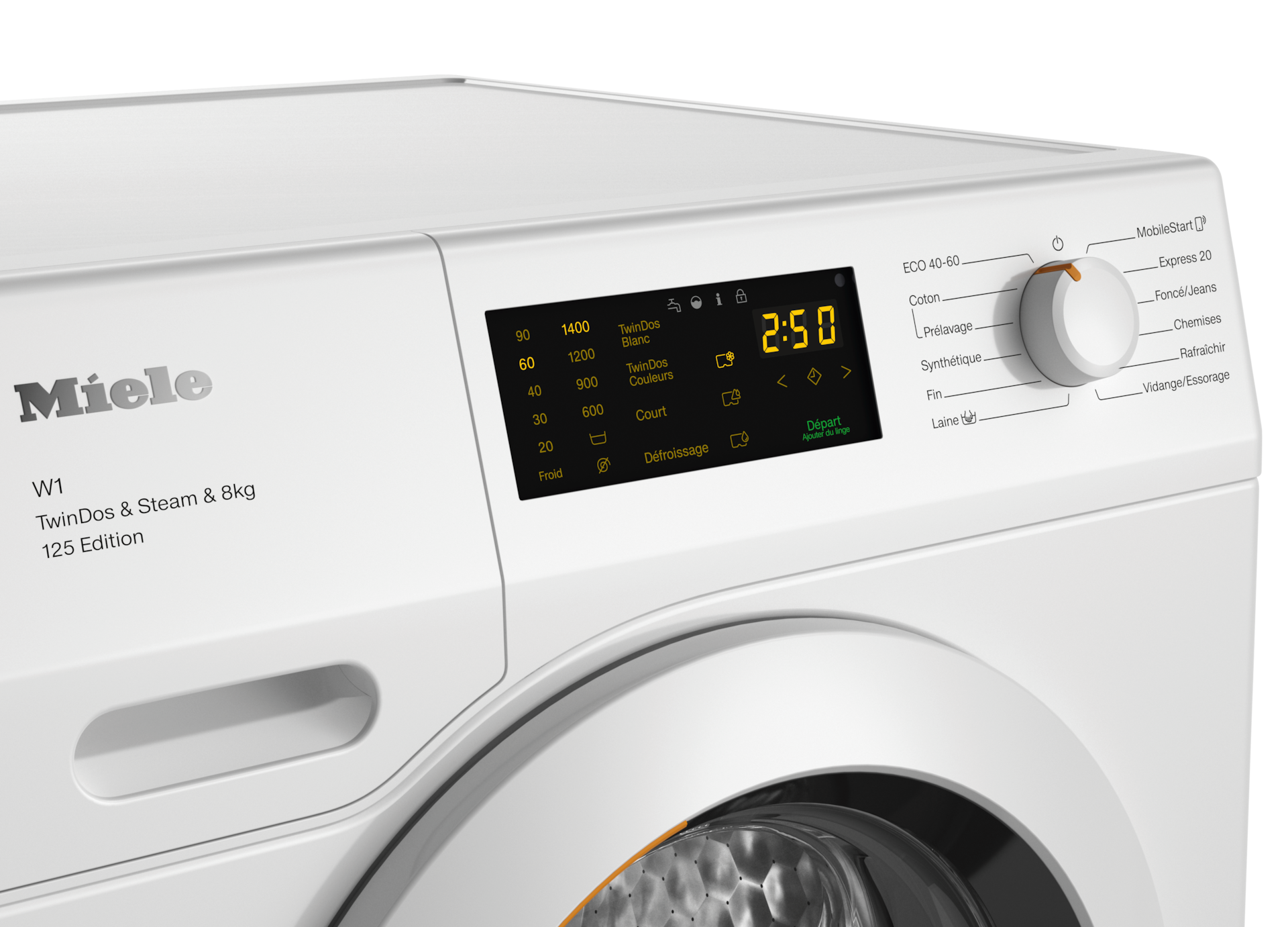 Lave-linge - WCB690 WCS 125 Edition Blanc lotus - 3 Lave-linge - WCB690 WCS 125 Edition Blanc lotus - 3