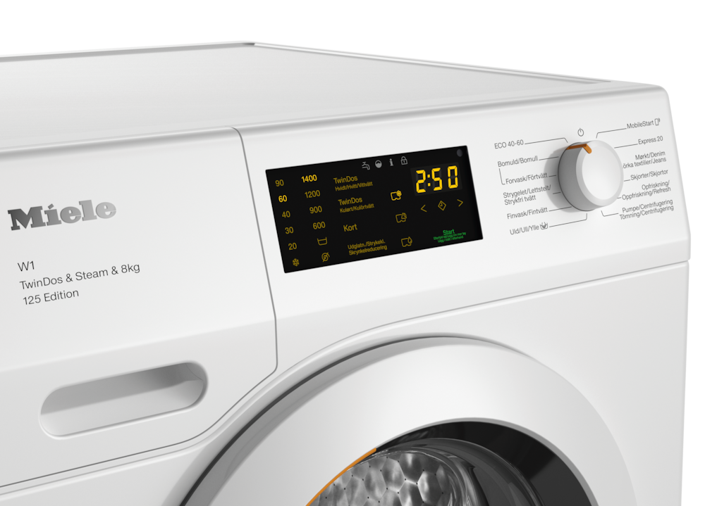 Miele - WCB690 WCS 125 Edition Lotushvid – Vaskemaskiner - 3