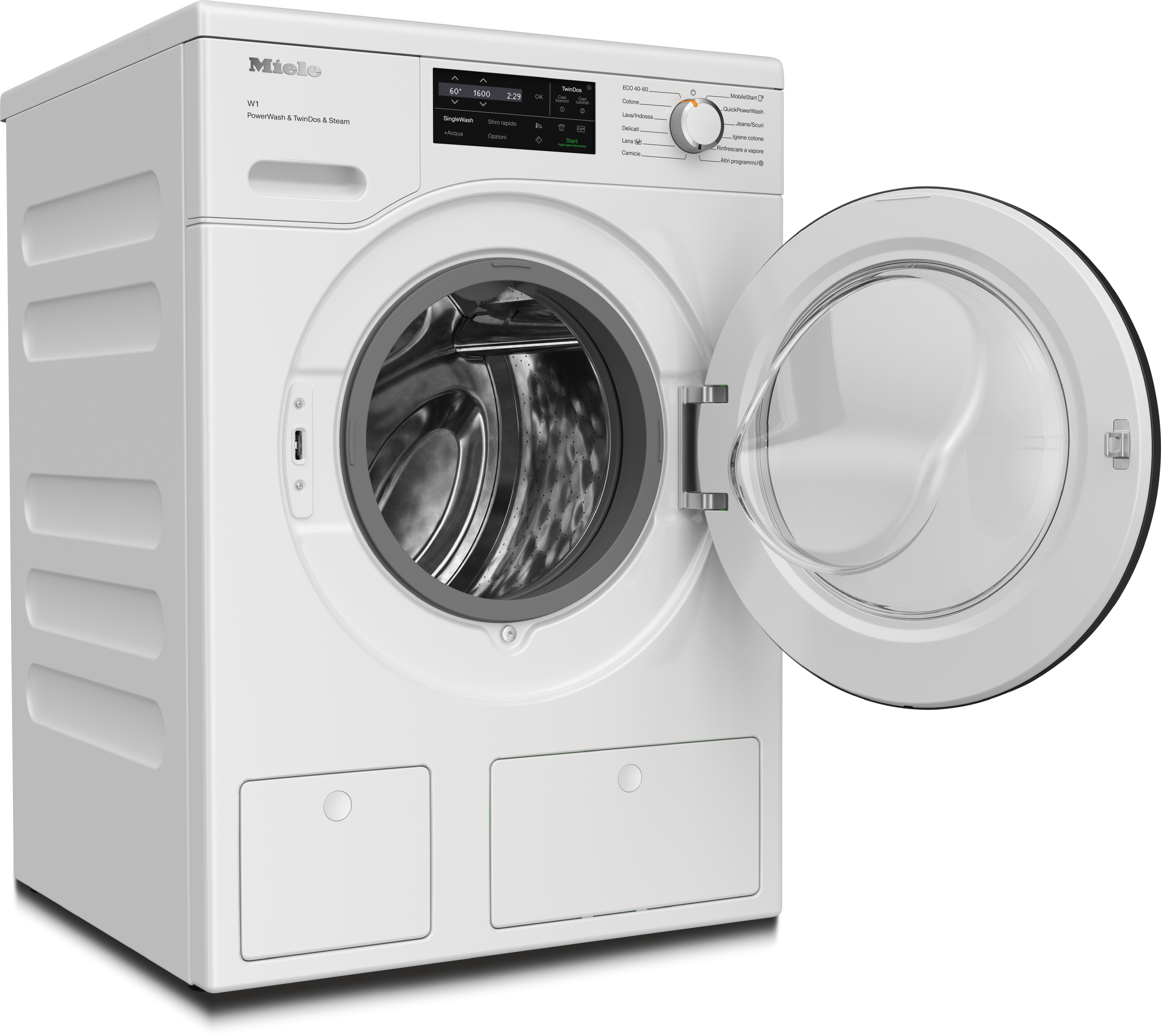 Miele - WCI880 WCS PWash&TDos&Steam bianco loto – Lavatrici - 2 Miele - WCI880 WCS PWash&TDos&Steam bianco loto – Lavatrici - 2