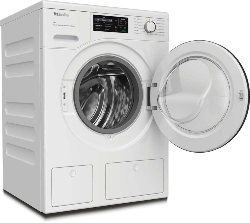 Miele - WCI880 WCS PWash&TDos&Steam bianco loto – Lavatrici - 2